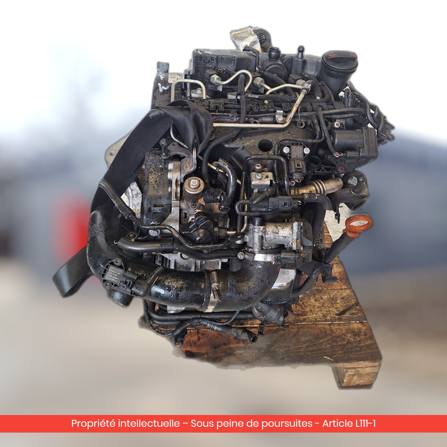 Moteur Citroën C1 II / Peugeot 108 CFB II — occasion — vue 2