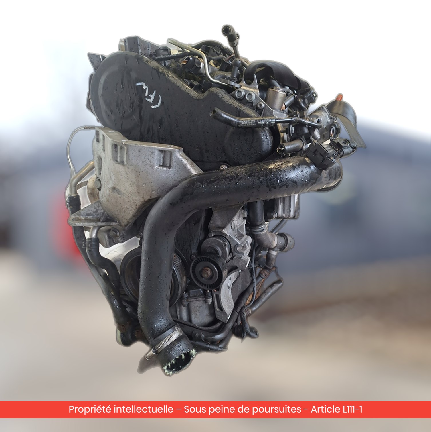 Moteur Citroën C1 II / Peugeot 108 CFB II — occasion — vue 3