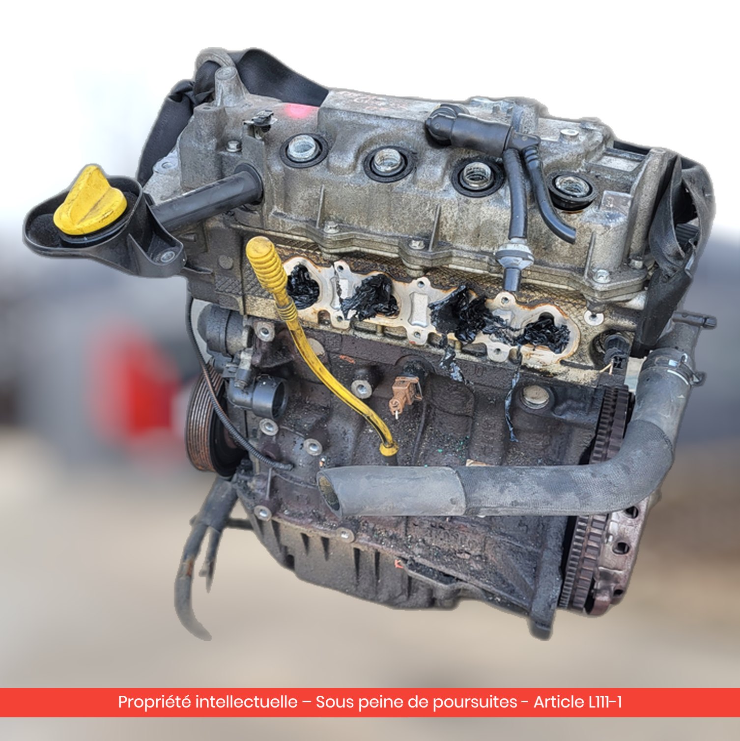 Moteur Renault Clio III / Modus D4FH784 — occasion — vue 2