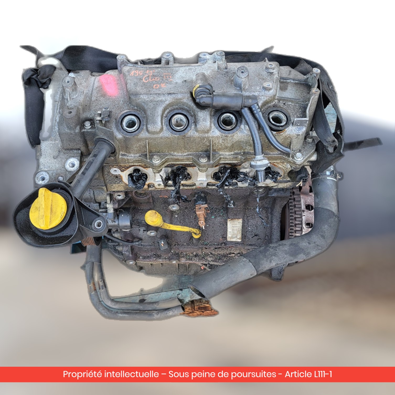 Moteur Renault Clio III / Modus D4FH784 — occasion — vue 3