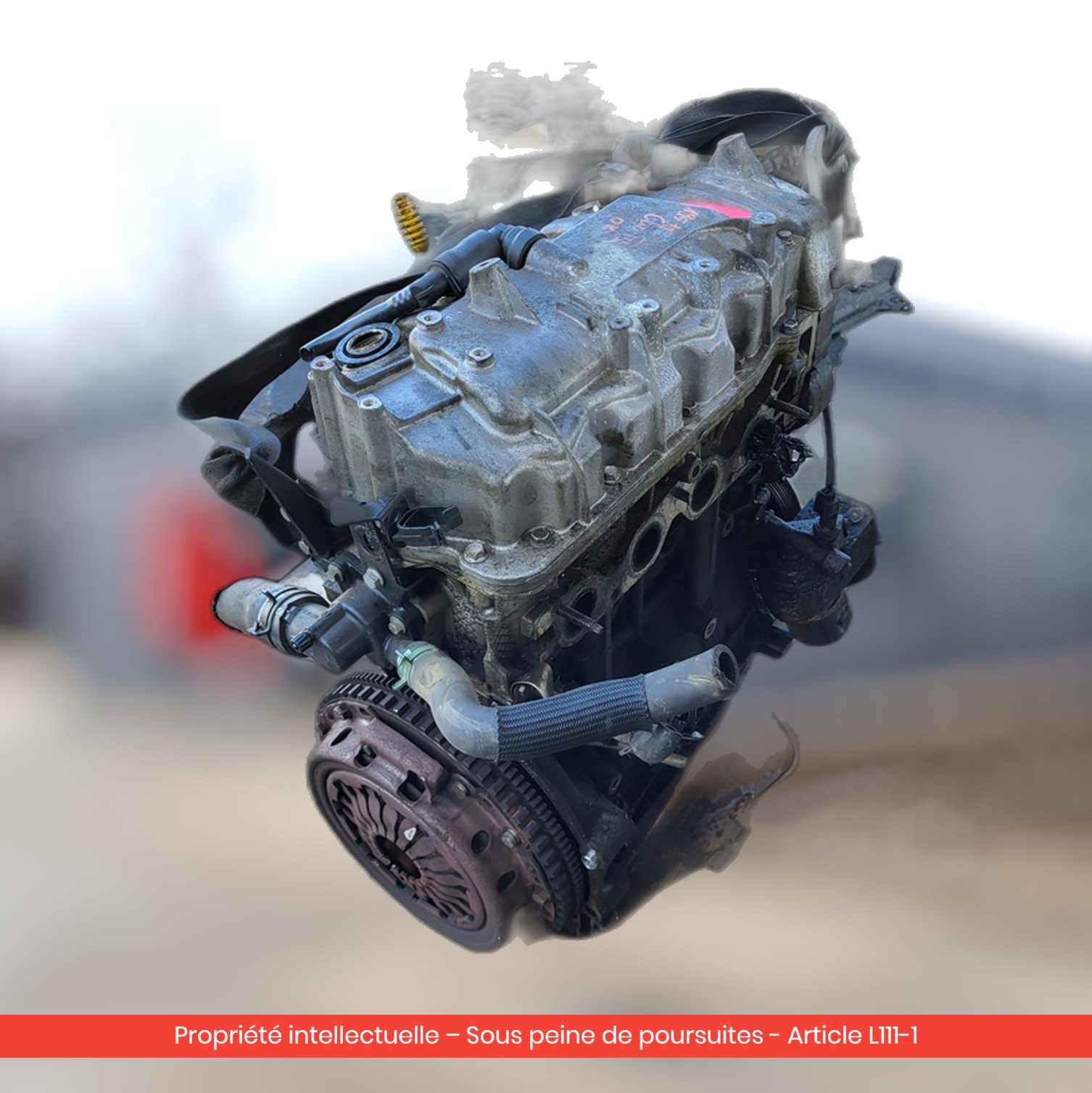 Moteur Renault Clio III / Modus D4FH784 — occasion — vue 4