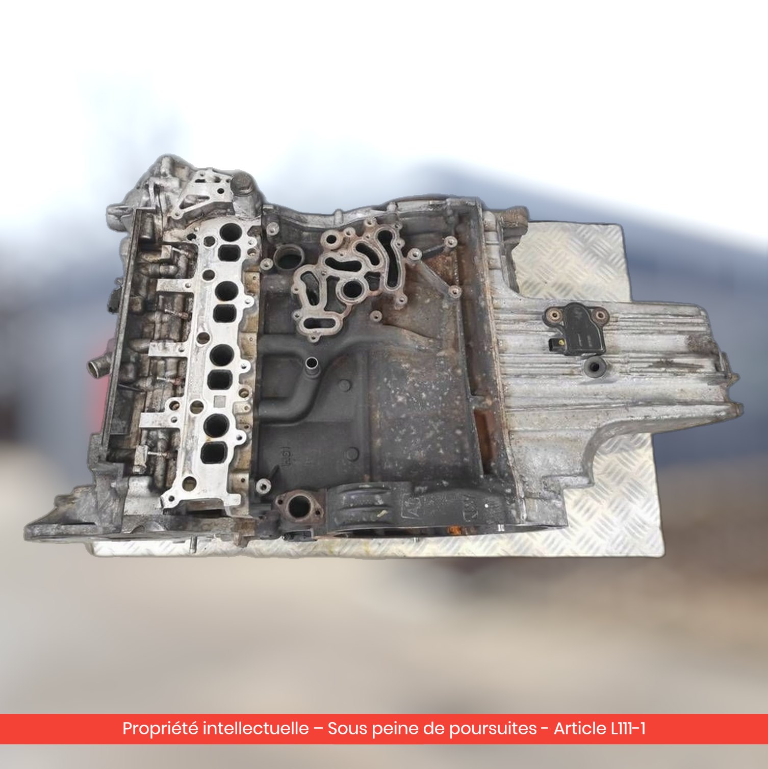 Moteur Mercedes A180 / B180 A6400102302 — occasion — vue 2
