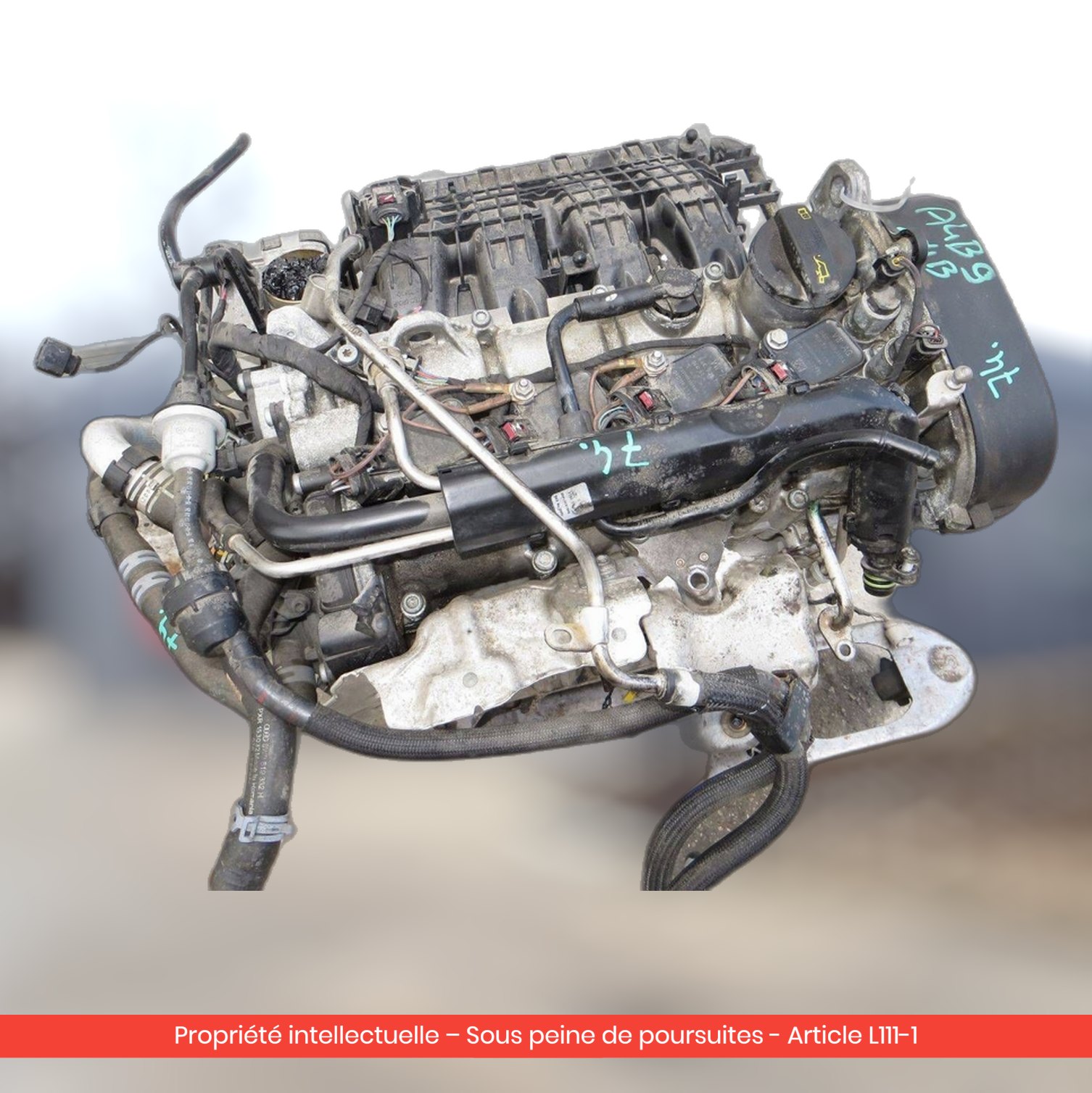 Moteur Audi A1 / Seat Leon / Škoda Yeti CZCA — occasion — vue 3