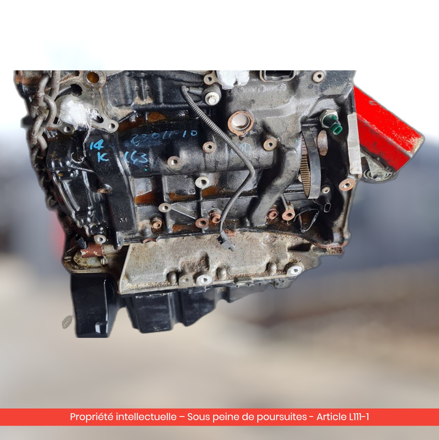 Moteur Citroën ZX / Peugeot 306 DJY — occasion — vue 1