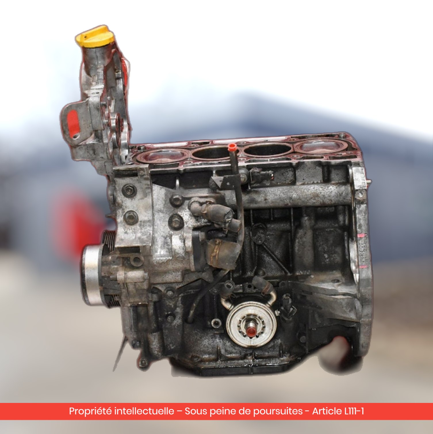 Moteur Mitsubishi Pajero / Pajero IV 4M41U-4-70L — occasion — vue 2
