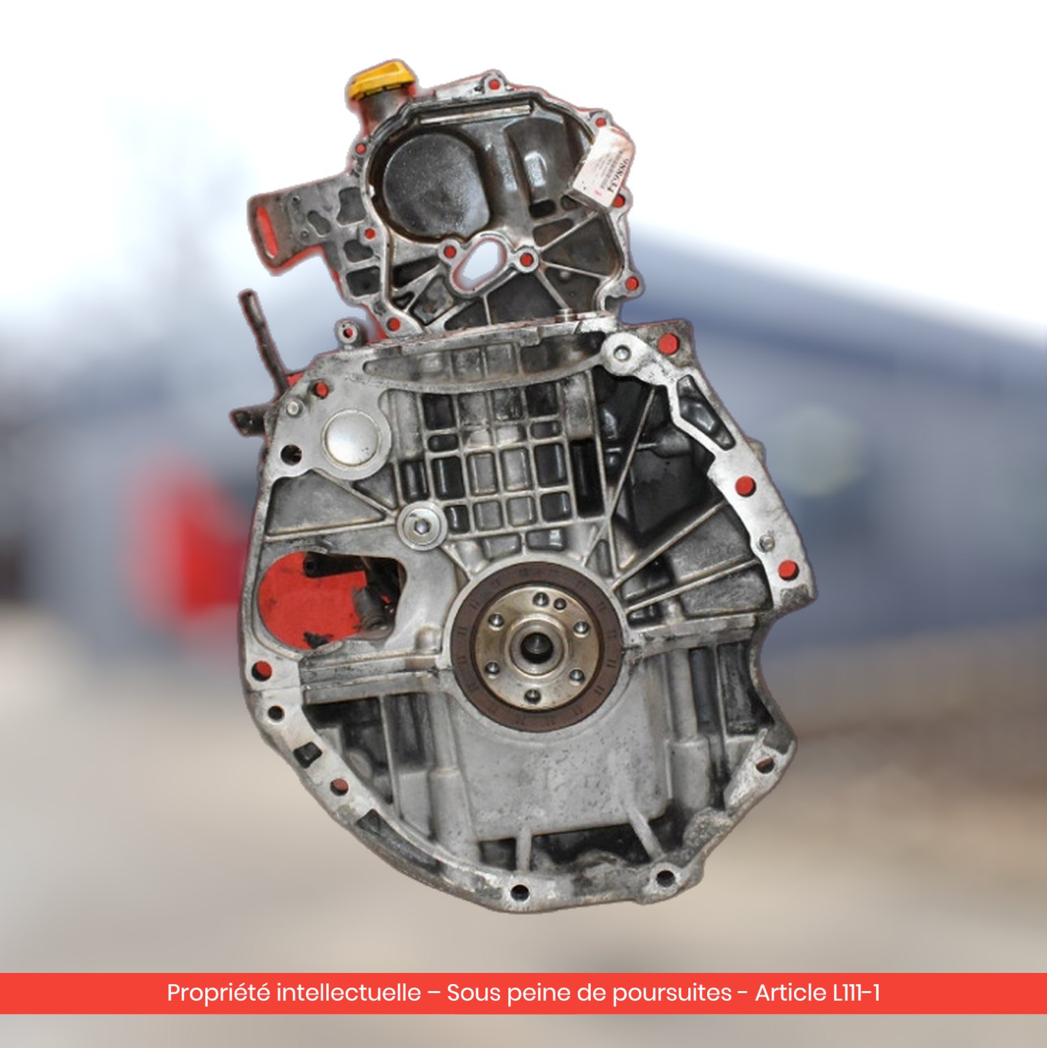 Moteur Mitsubishi Pajero / Pajero IV 4M41U-4-70L — occasion — vue 3