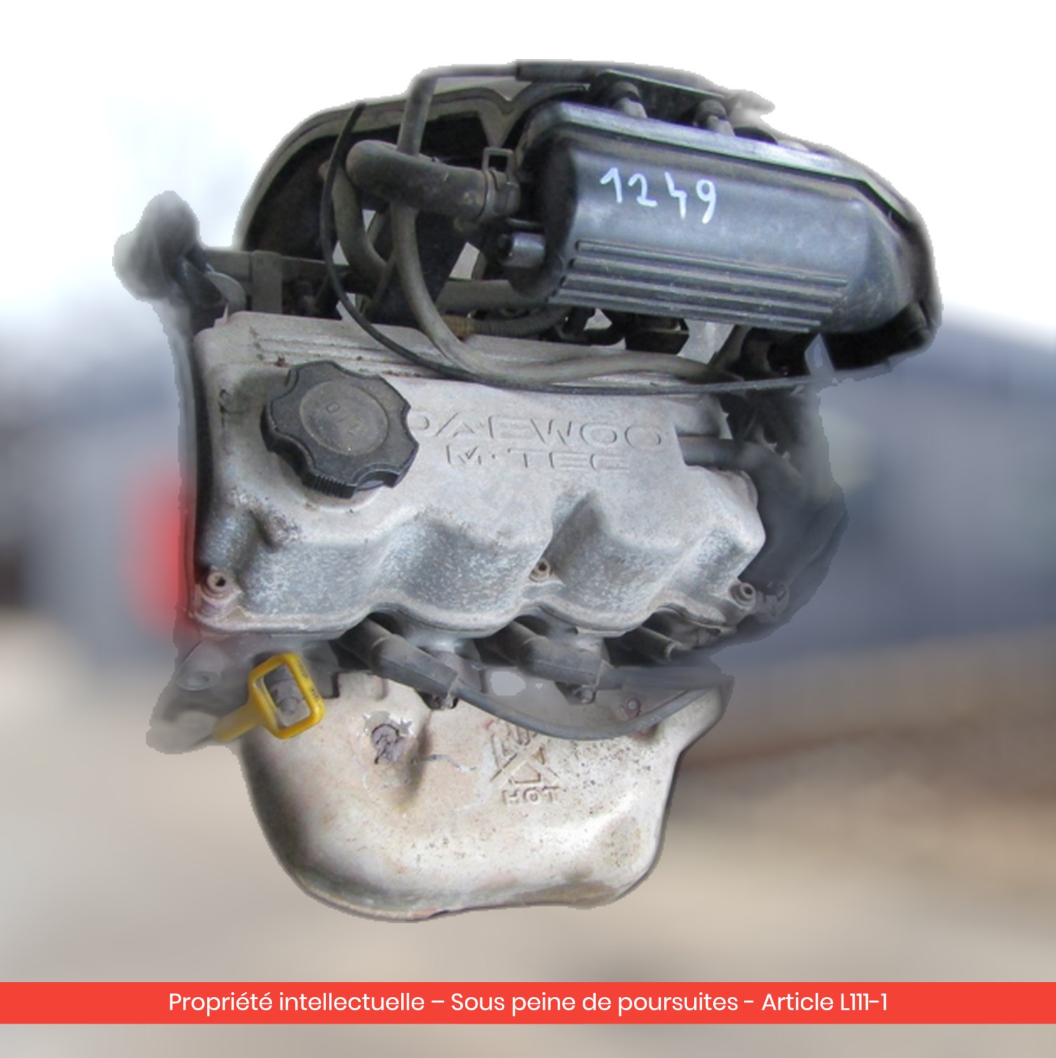 Moteur Chevrolet Matiz / Daewoo Matiz F8CV — occasion — vue 3