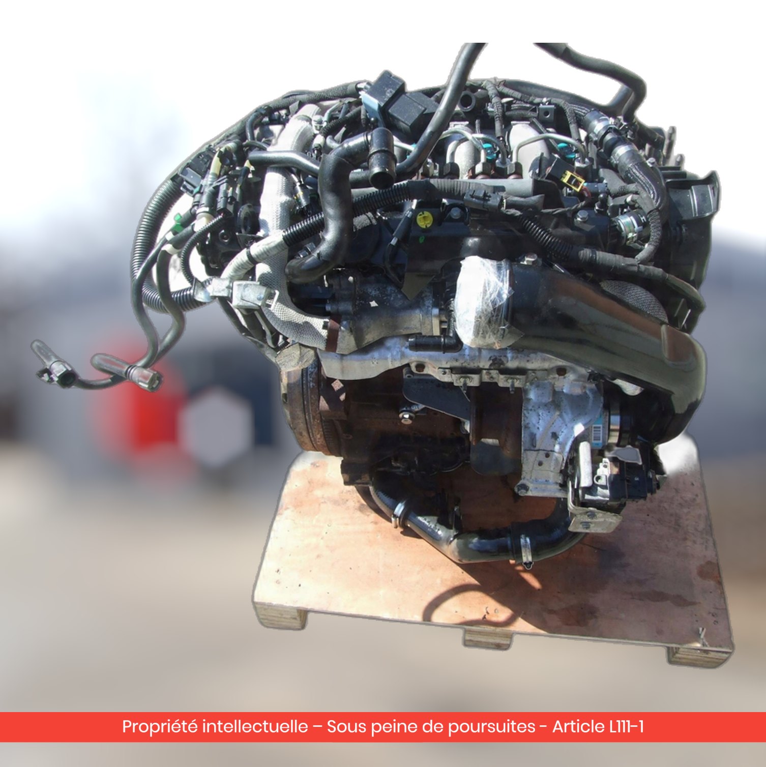 Moteur Citroën C-Crosser / Mitsubishi Outlander / Peugeot 4007 4HK — occasion — vue 3