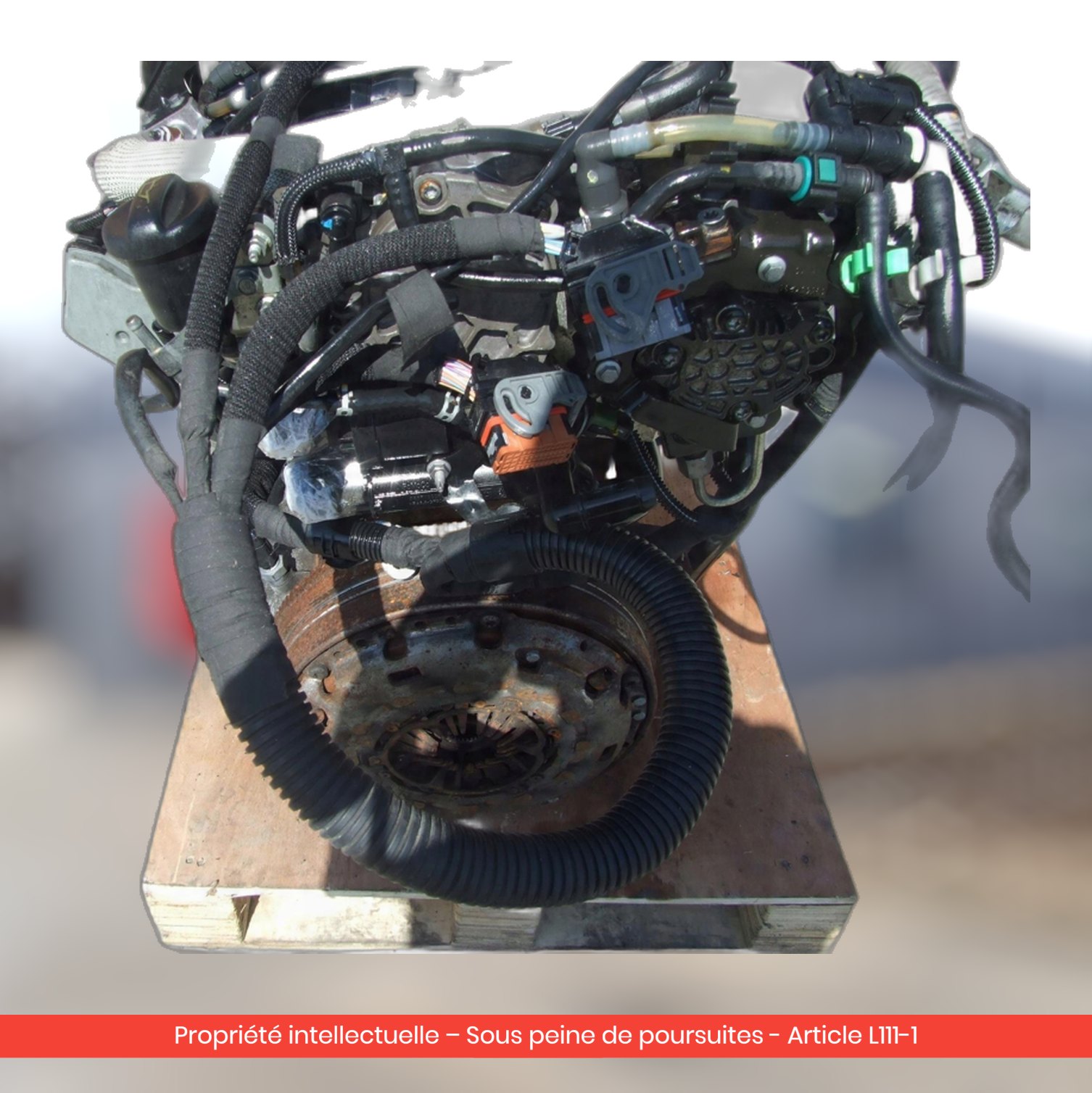 Moteur Citroën C-Crosser / Mitsubishi Outlander / Peugeot 4007 4HK — occasion — vue 4