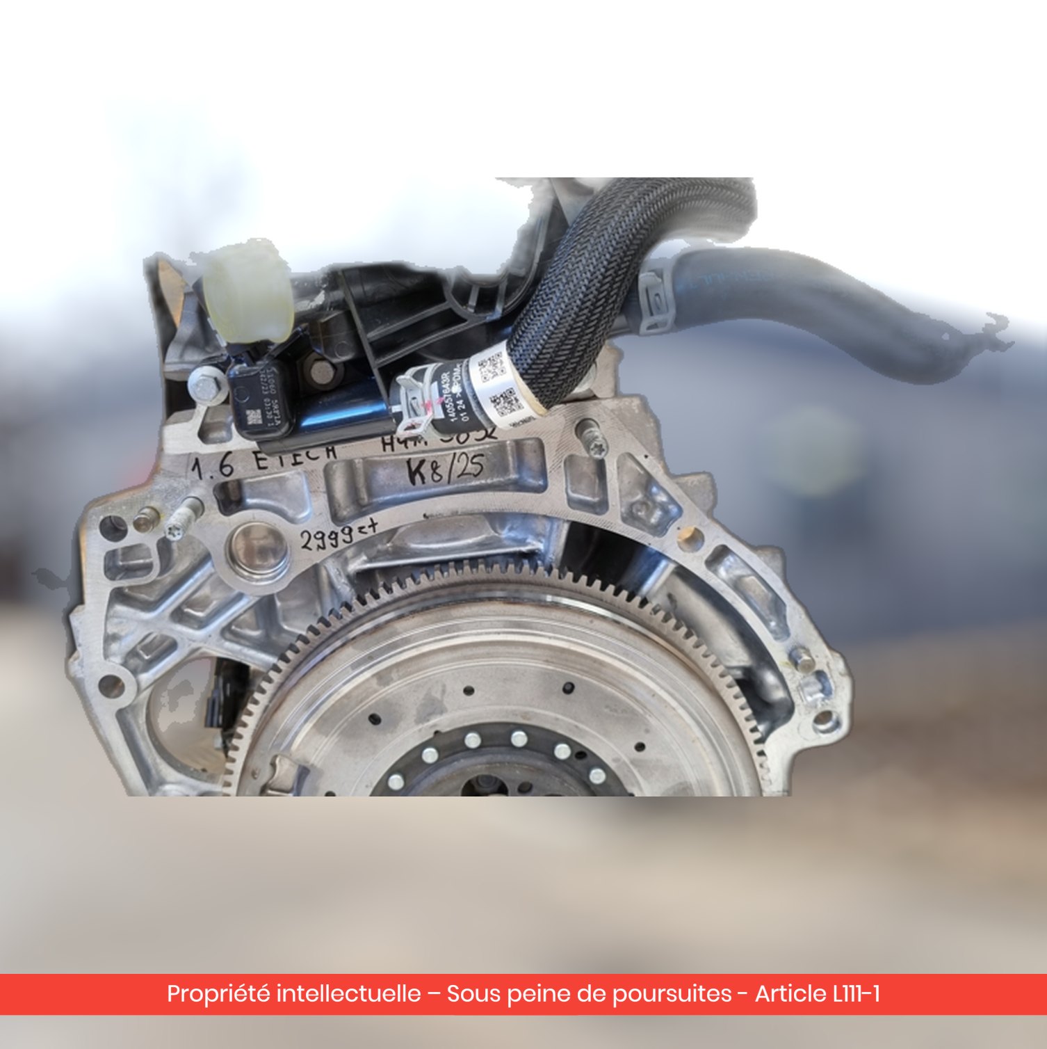 Moteur Renault Clio V / Arkana H4MC632 — occasion — vue 4