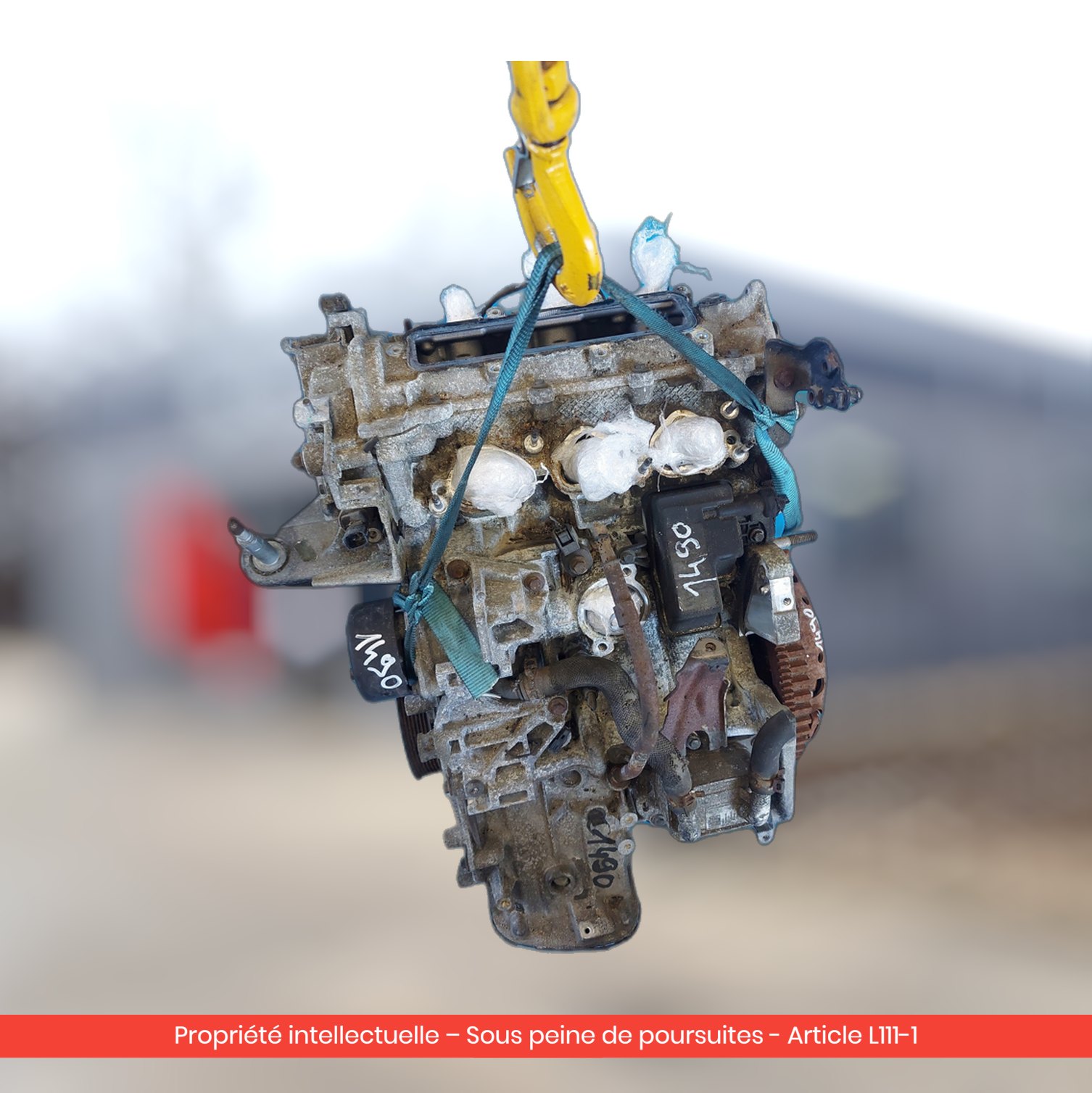 Moteur Renault Twingo III / Smart Forfour H4BC401 — occasion — vue 3