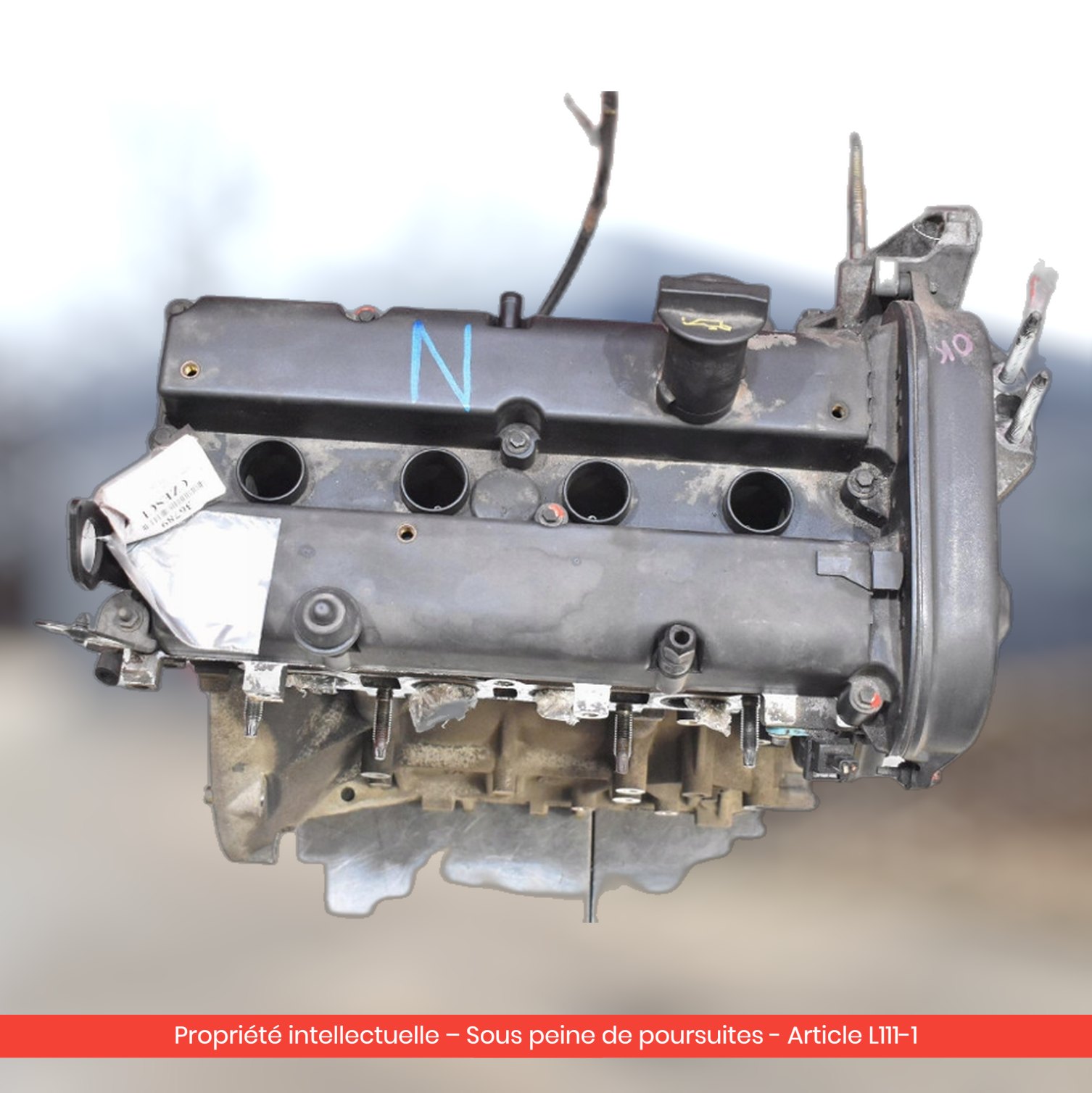 Moteur Ford Fiesta / Mazda 2 FUJA — occasion — vue 2