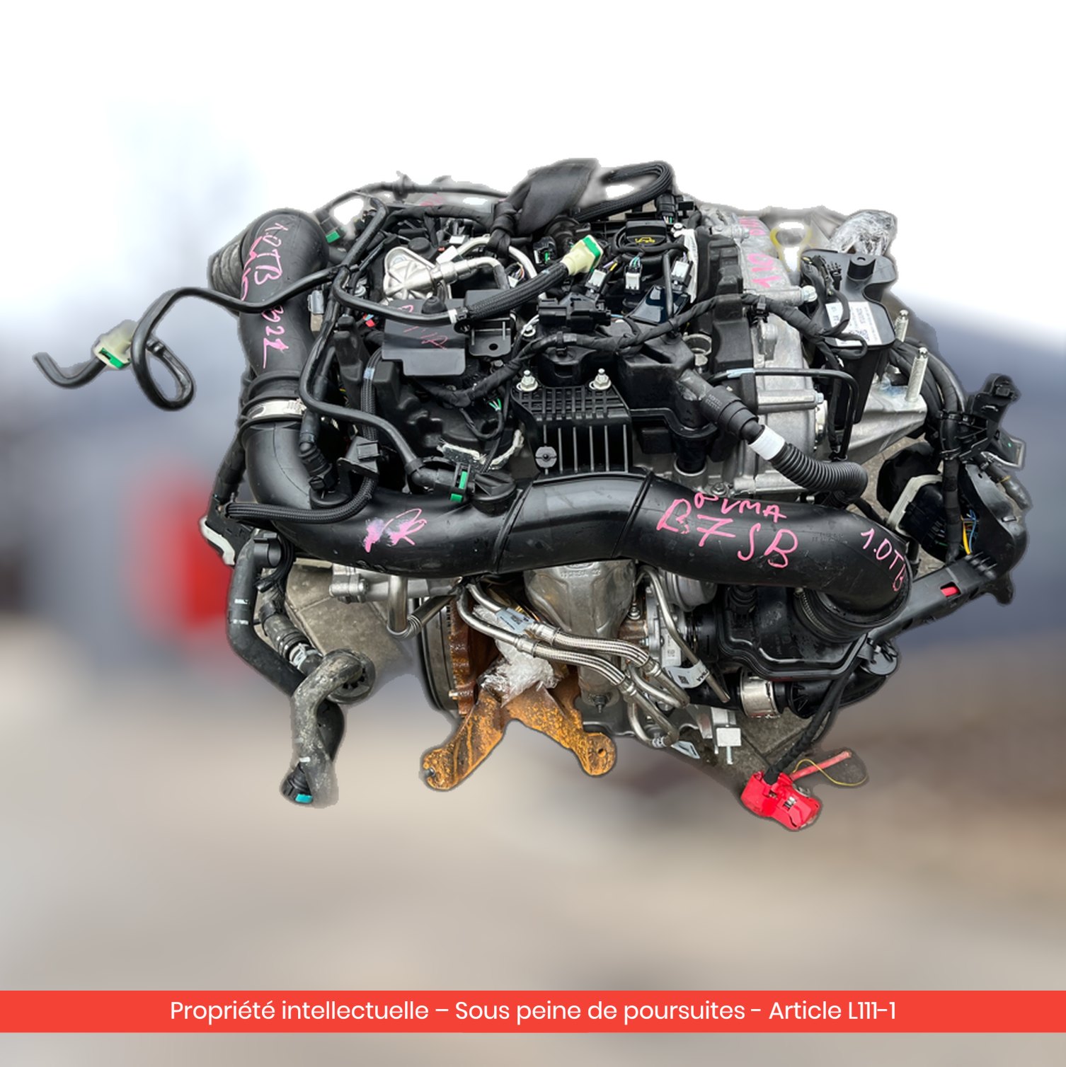 Moteur Ford Puma / Focus / Fiesta B7JB — occasion — vue 1