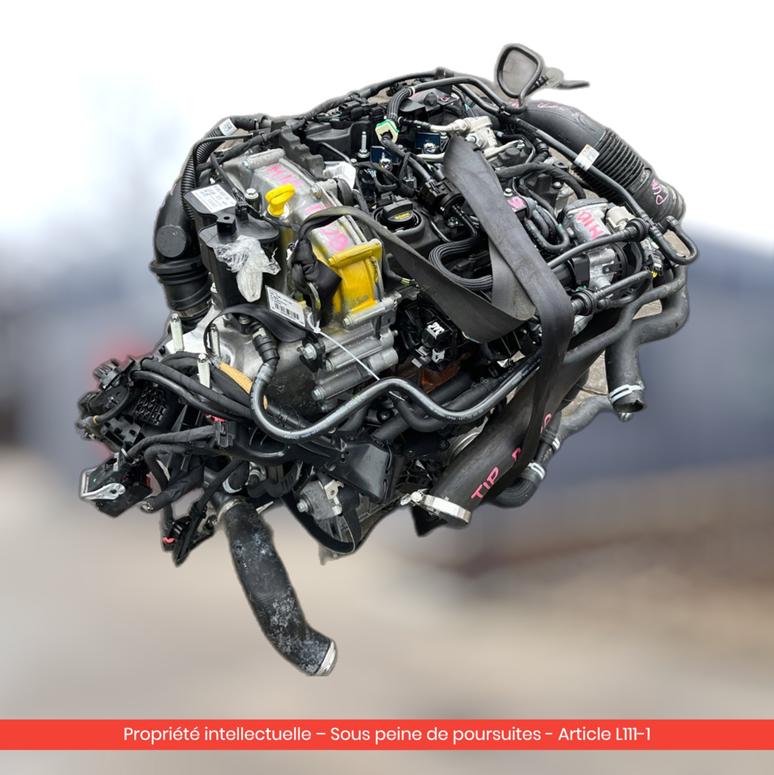 Moteur Ford Puma / Focus / Fiesta B7JB — occasion — vue 2