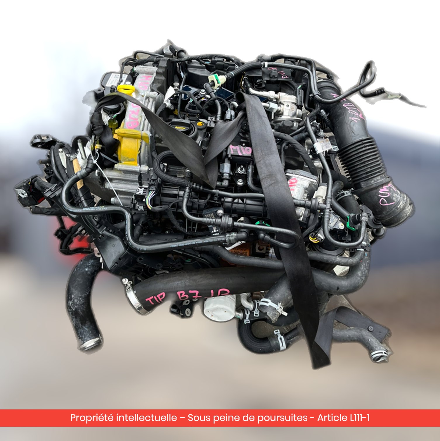 Moteur Ford Puma / Focus / Fiesta B7JB — occasion — vue 4