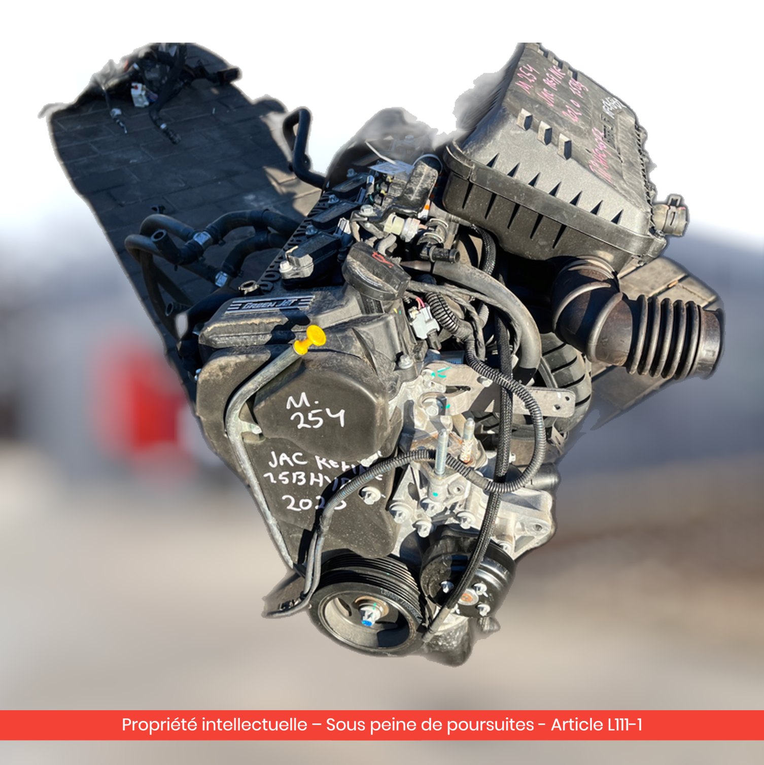 Moteur Toyota Auris / C-Hr / Auris II 8NR-FTS — occasion — vue 2