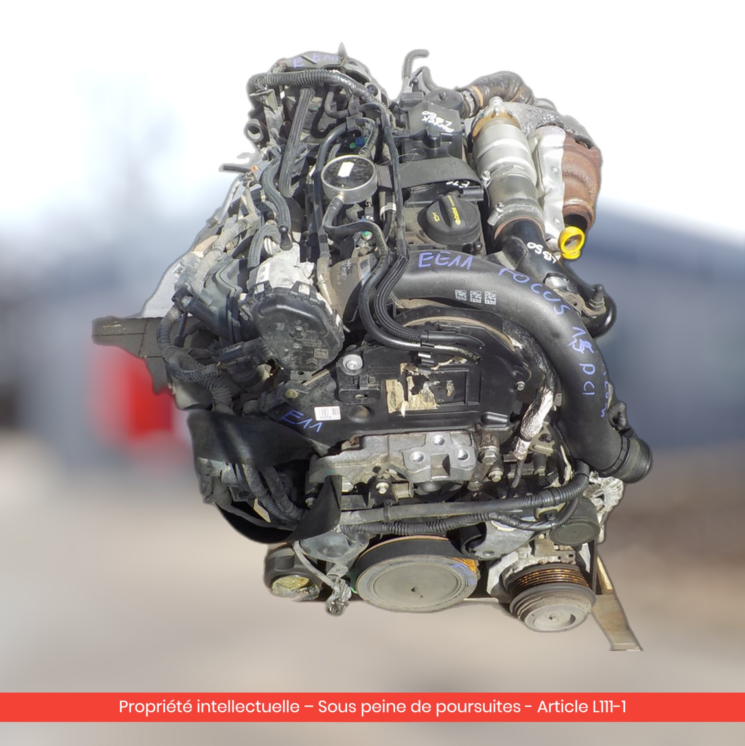 Moteur Ford Focus / C-Max II XWDB — occasion — vue 1