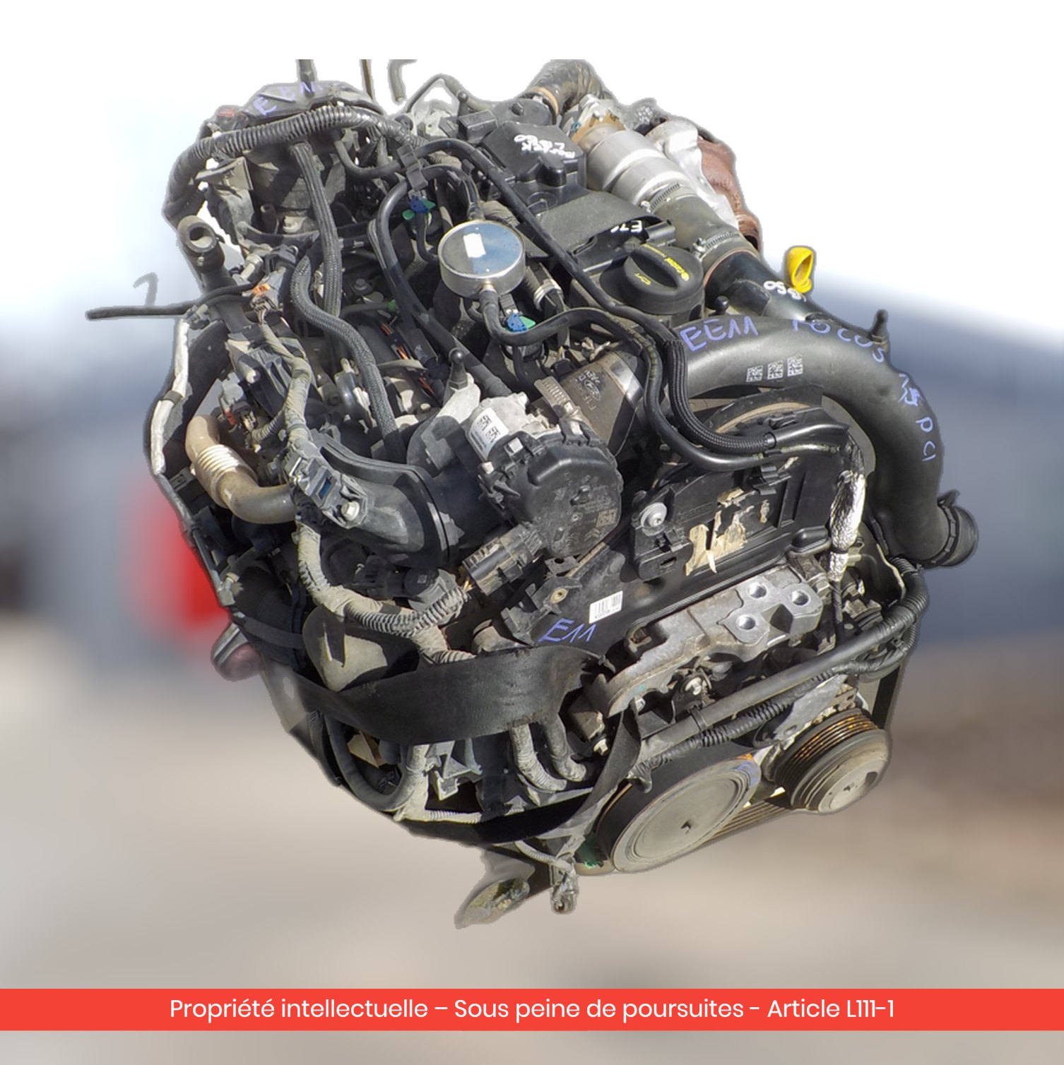 Moteur Ford Focus / C-Max II XWDB — occasion — vue 2