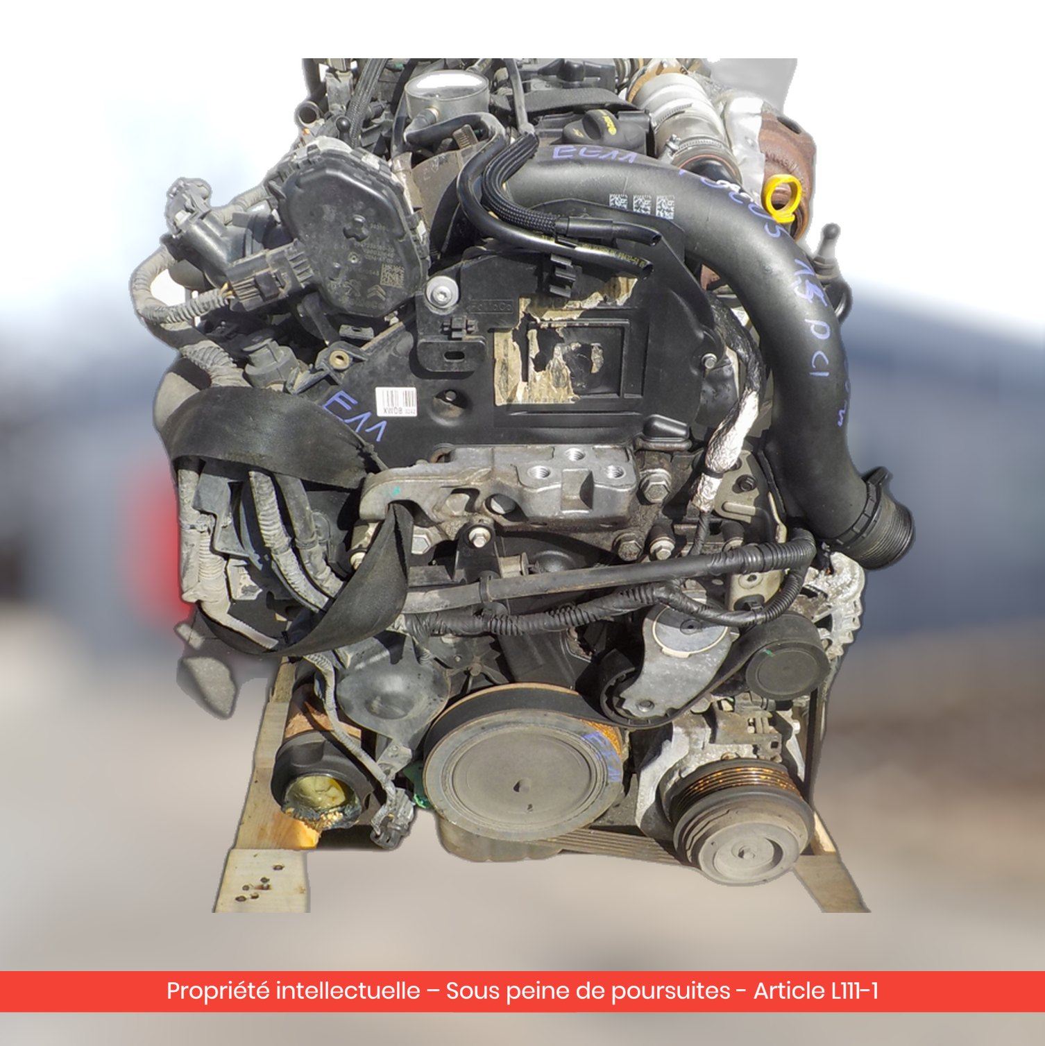 Moteur Ford Focus / C-Max II XWDB — occasion — vue 3