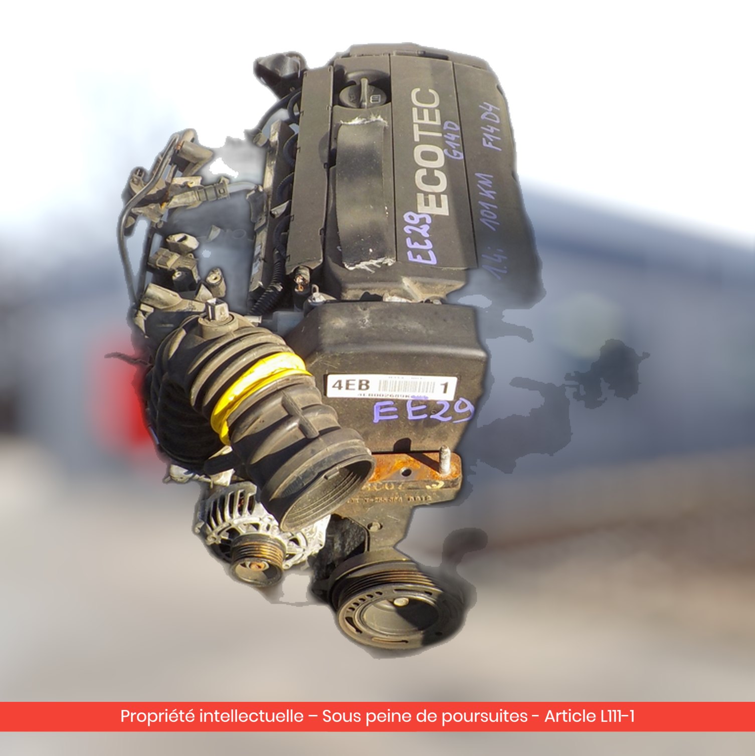 Moteur Chevrolet Kalos / Daewoo Kalos F14S3 — occasion — vue 2