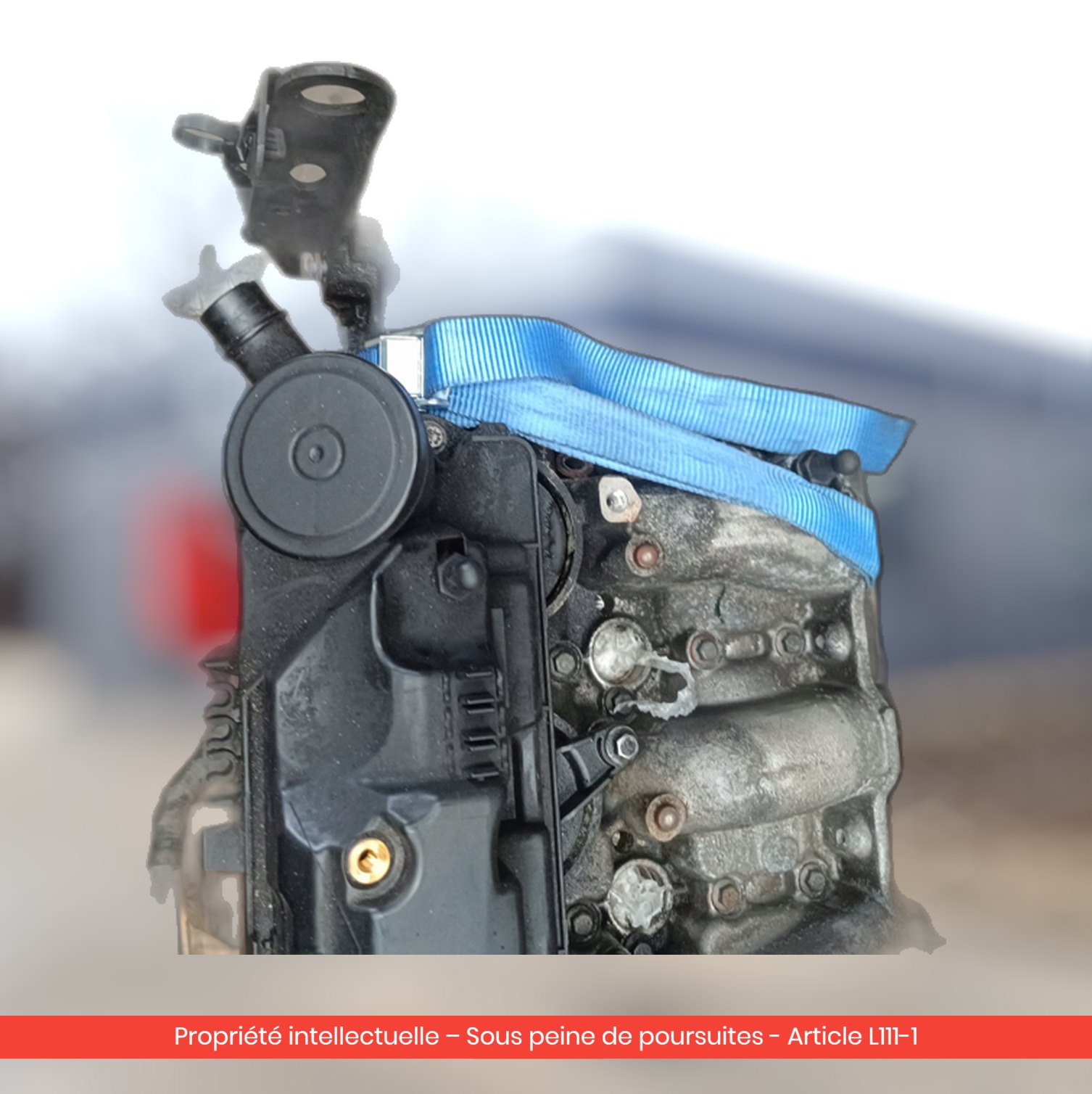 Moteur Citroën C5 / Peugeot 607 / 406 XFX — occasion — vue 2