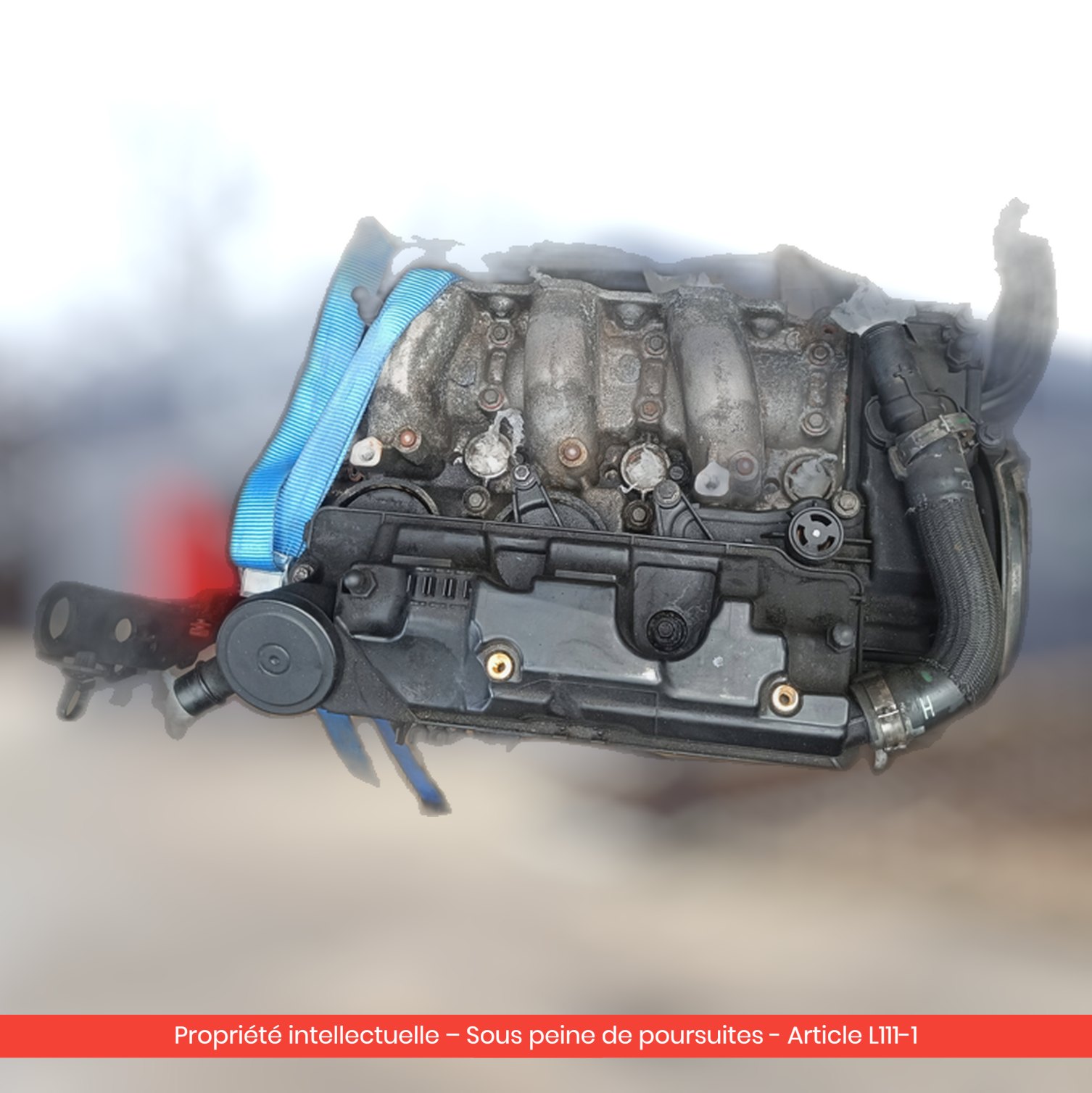 Moteur Citroën C5 / Peugeot 607 / 406 XFX — occasion — vue 4