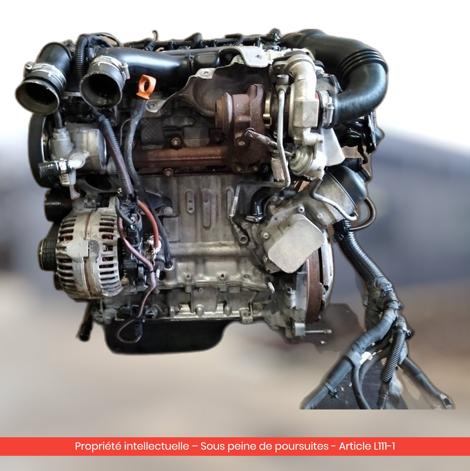 Moteur Citroën Berlingo II /  / Peugeot Partner II 9HW — occasion — vue 4