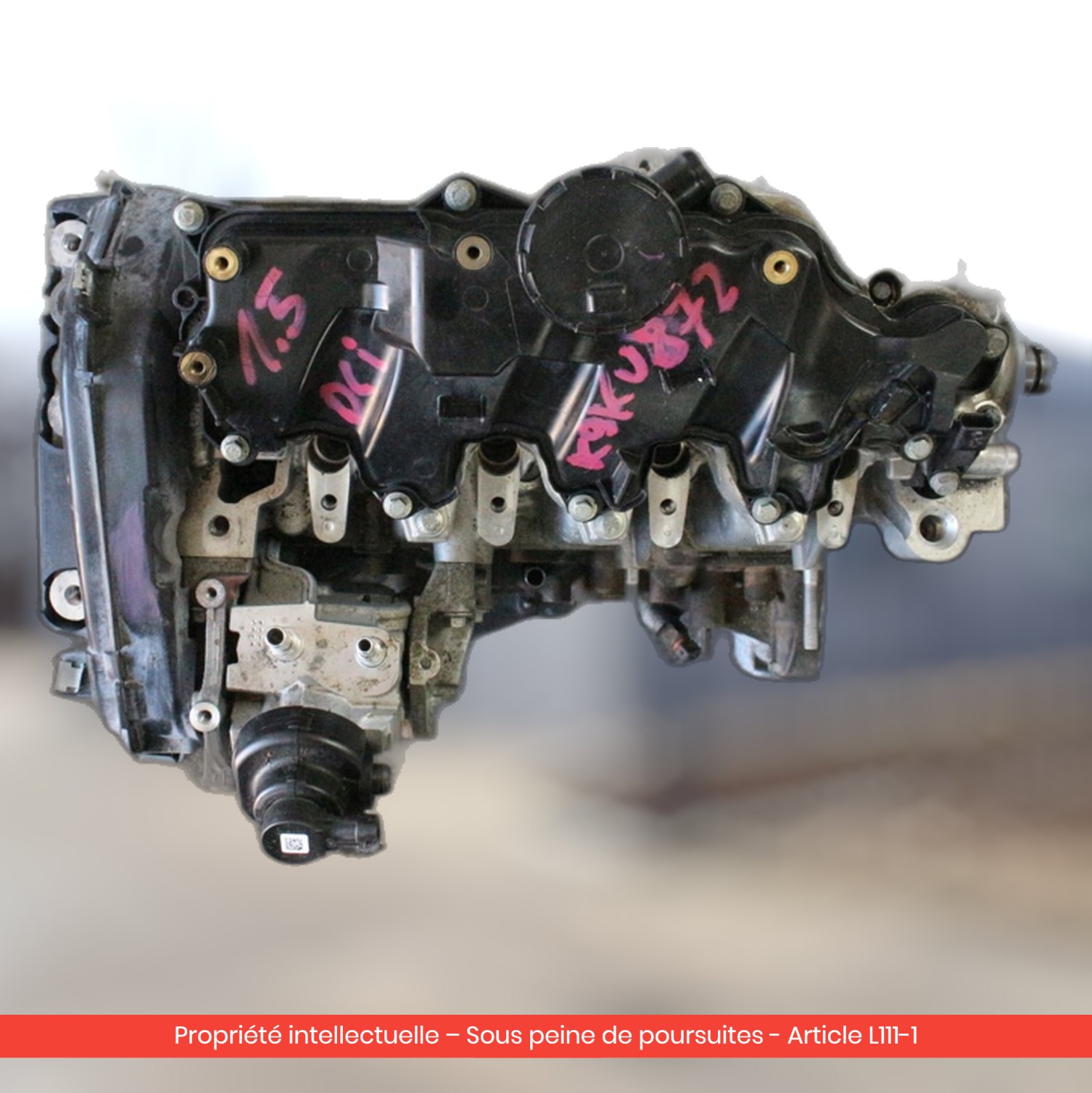 Moteur Dacia Logan II / Duster II / Sandero II K9K872 — occasion — vue 3