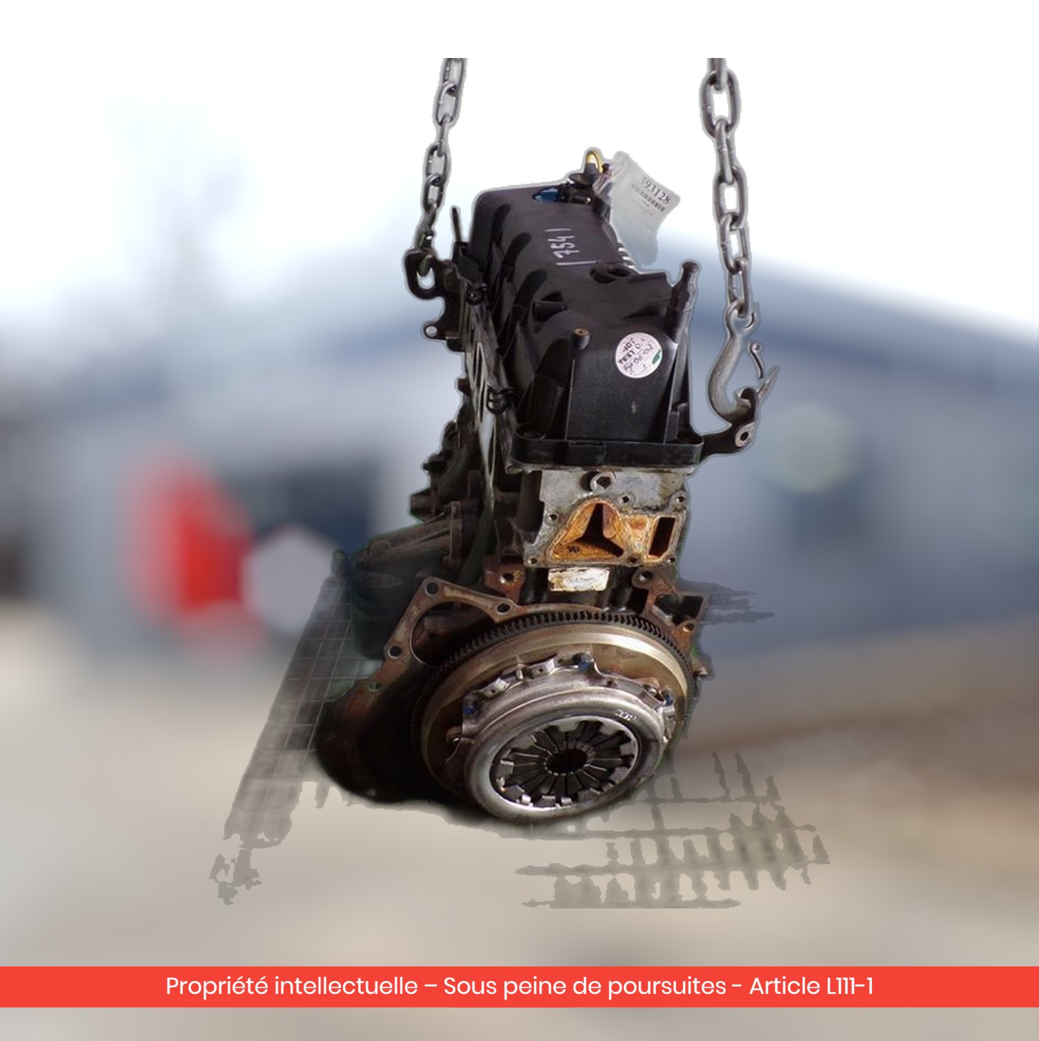 Moteur Ford Fiesta /  A9JB — occasion — vue 2