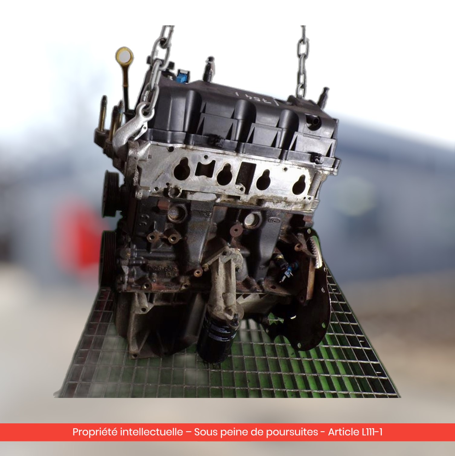 Moteur Ford Fiesta /  A9JB — occasion — vue 3