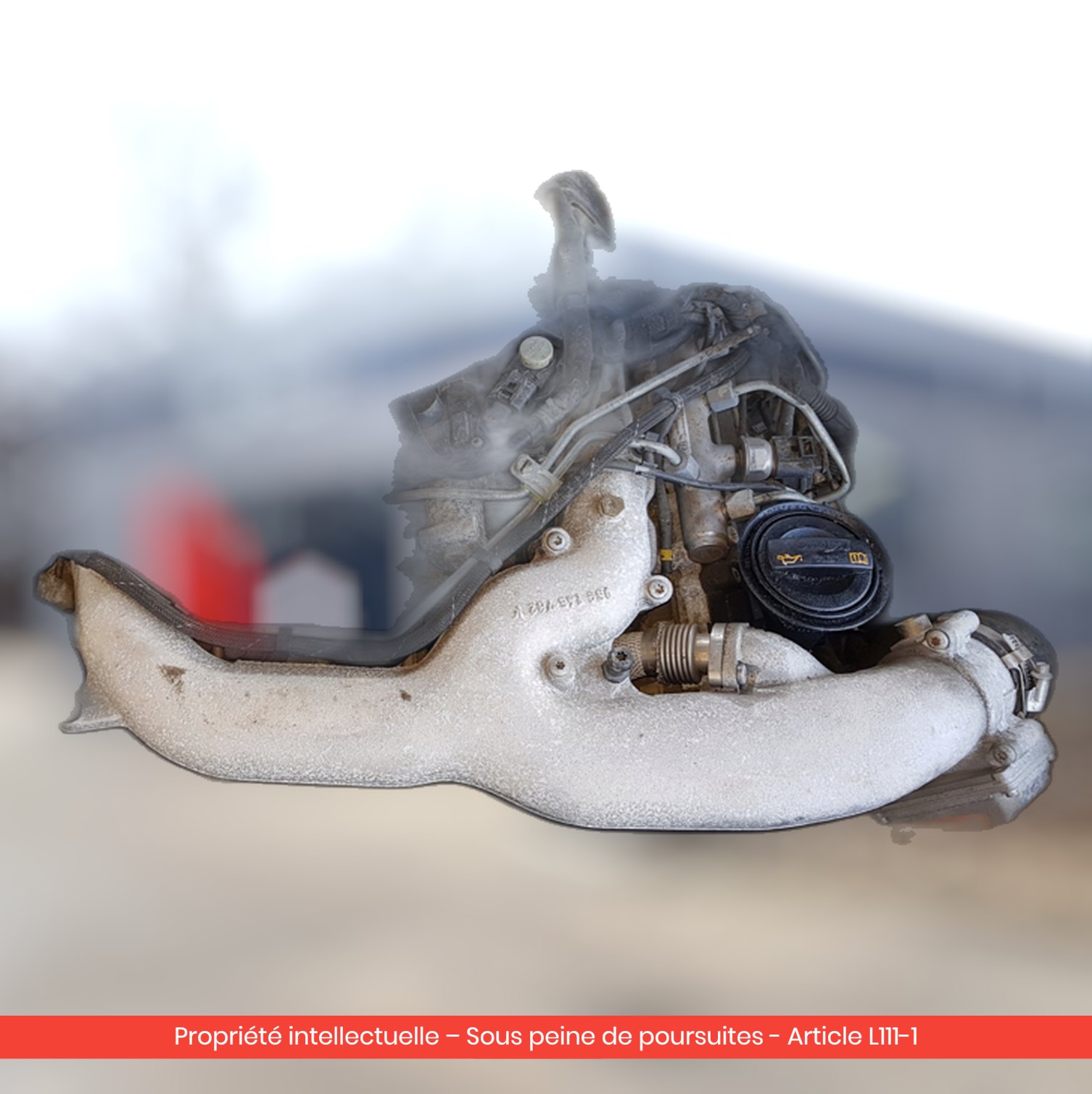 Moteur Audi Q7 / Volkswagen Touareg CASA — occasion — vue 1