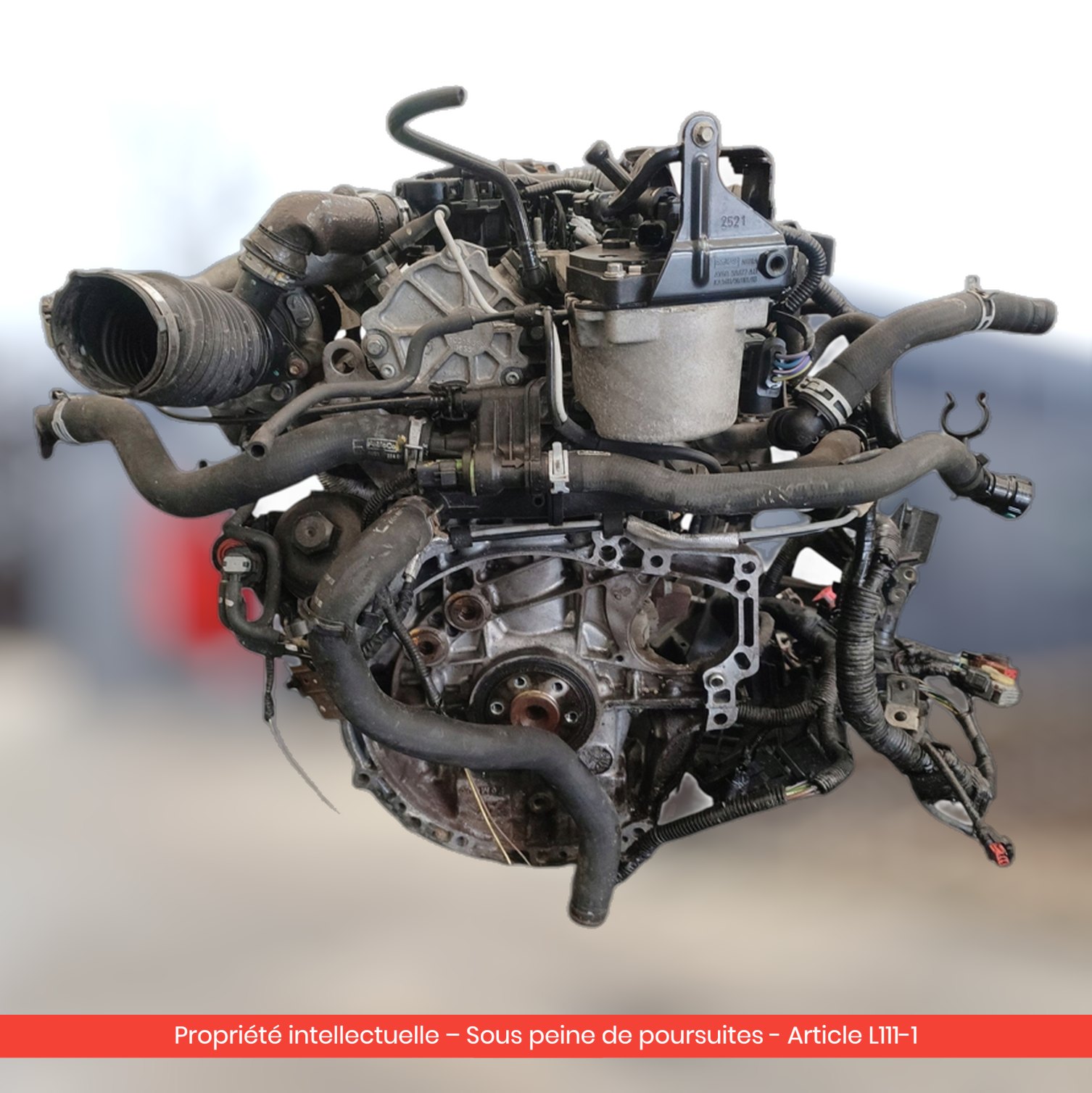 Moteur Ford Fiesta /  TZJA — occasion — vue 3