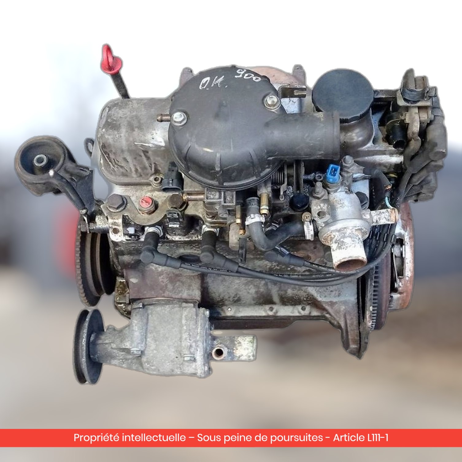 Moteur Fiat Panda / Cinquecento 1170A1046 — occasion — vue 1