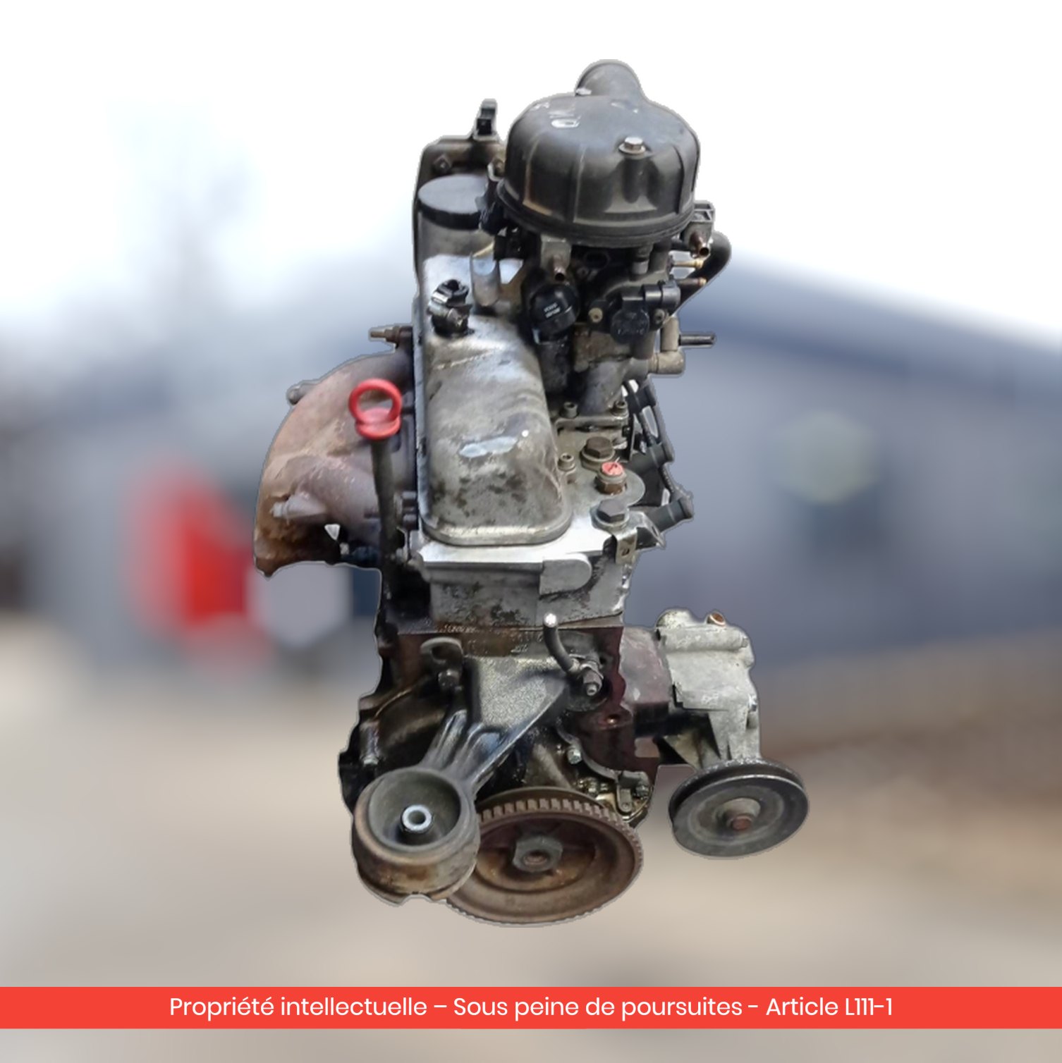 Moteur Fiat Panda / Cinquecento 1170A1046 — occasion — vue 2