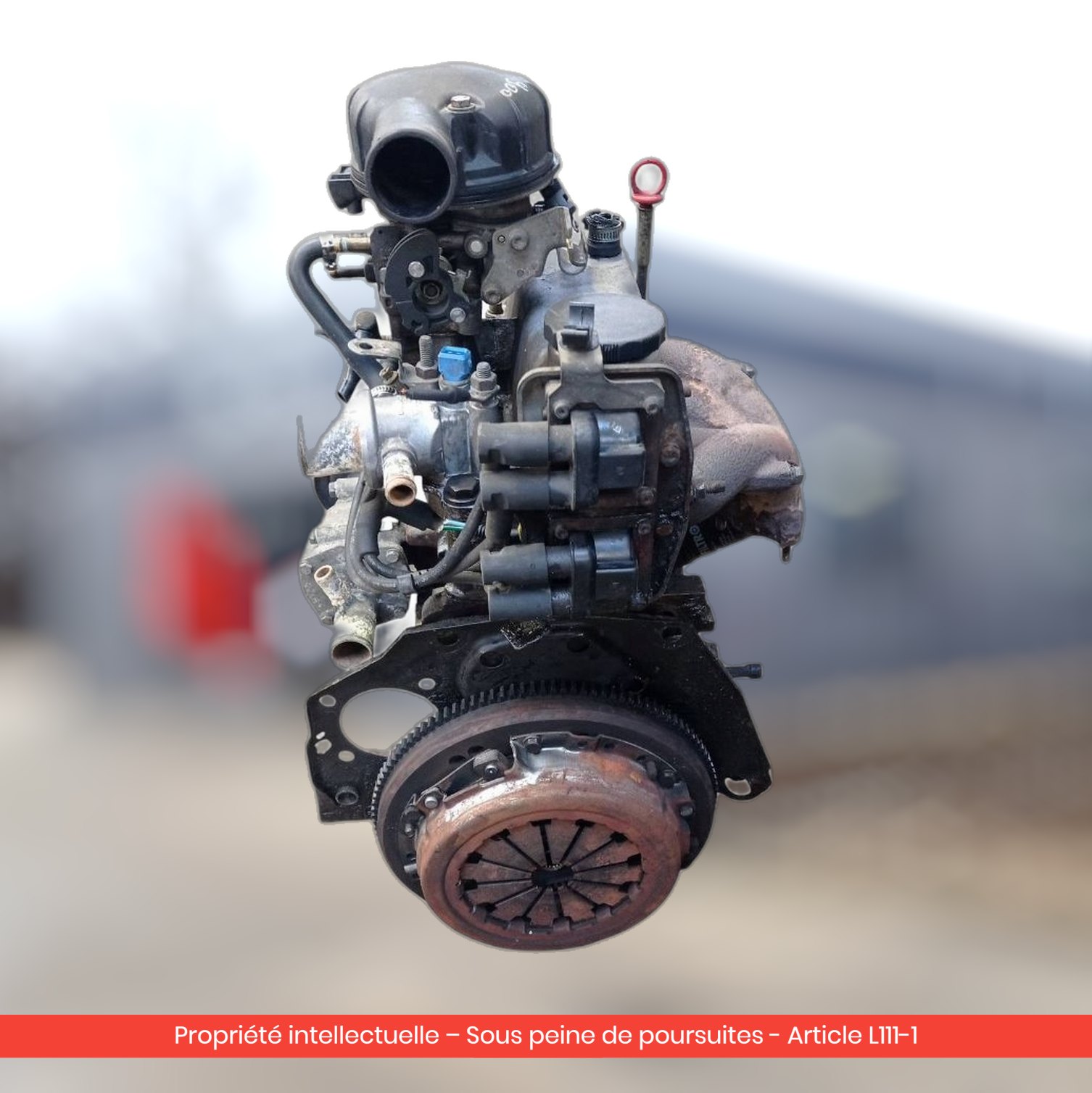 Moteur Fiat Panda / Cinquecento 1170A1046 — occasion — vue 3