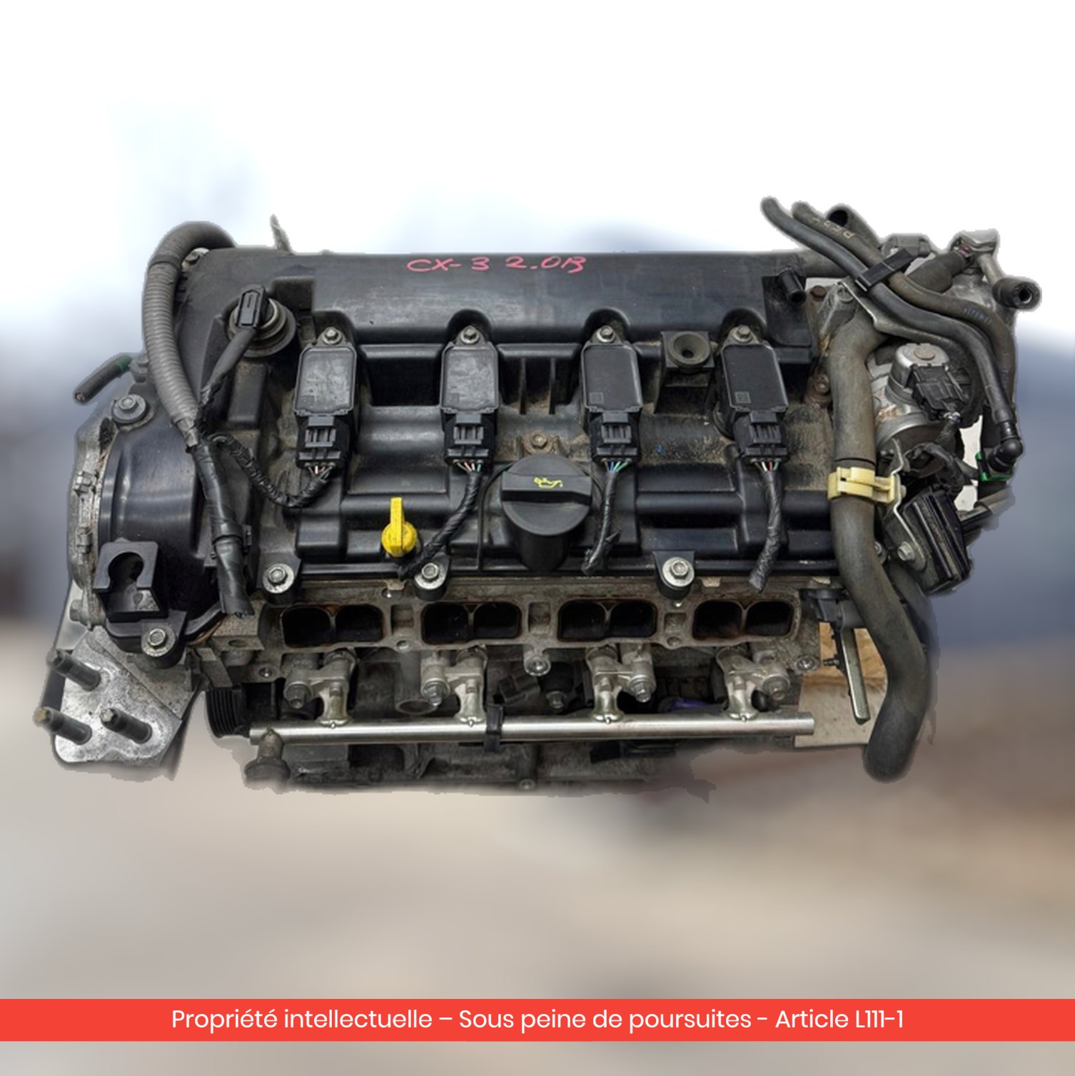Moteur Mazda 3 / 6 R2AA-02300F — occasion — vue 2