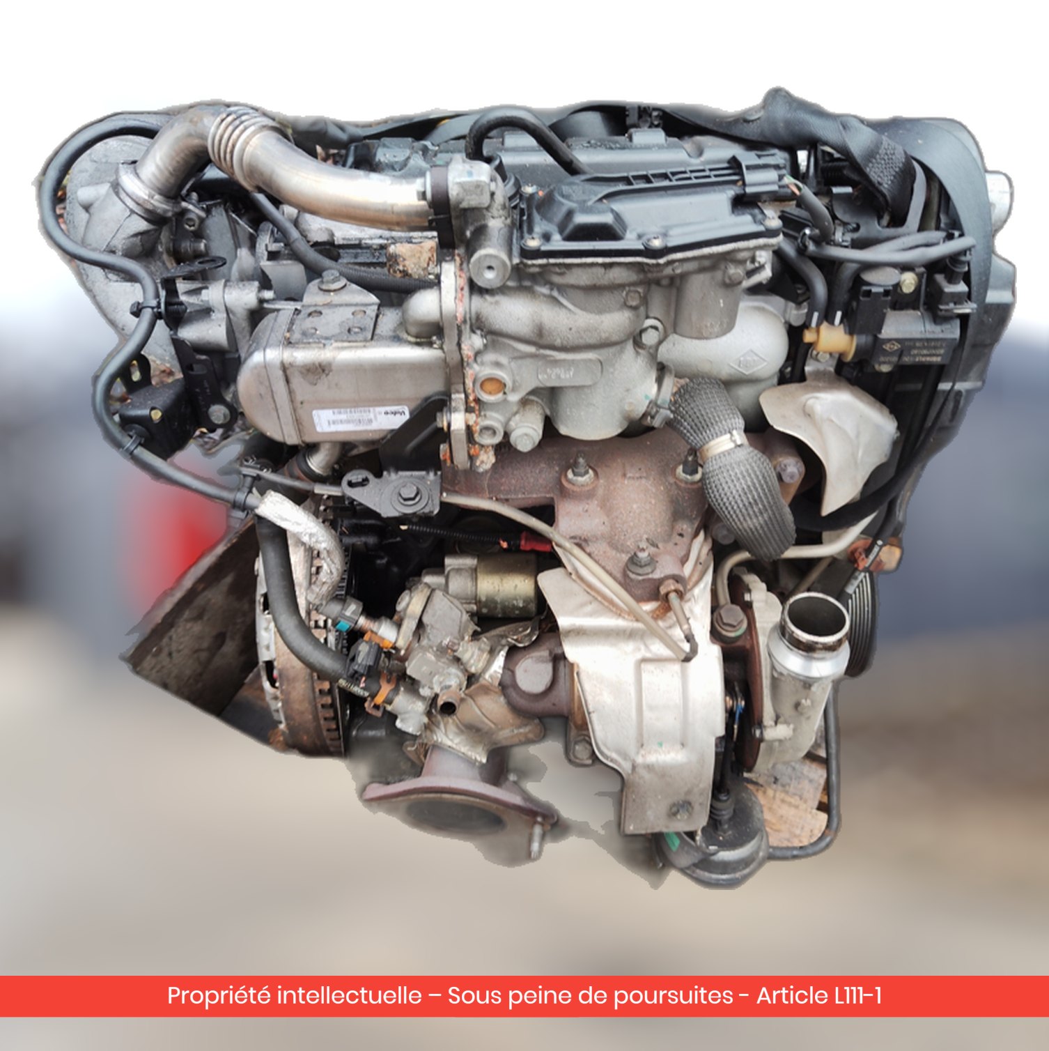 Moteur Renault Scenic III / Megane III F9QN870 — occasion — vue 2