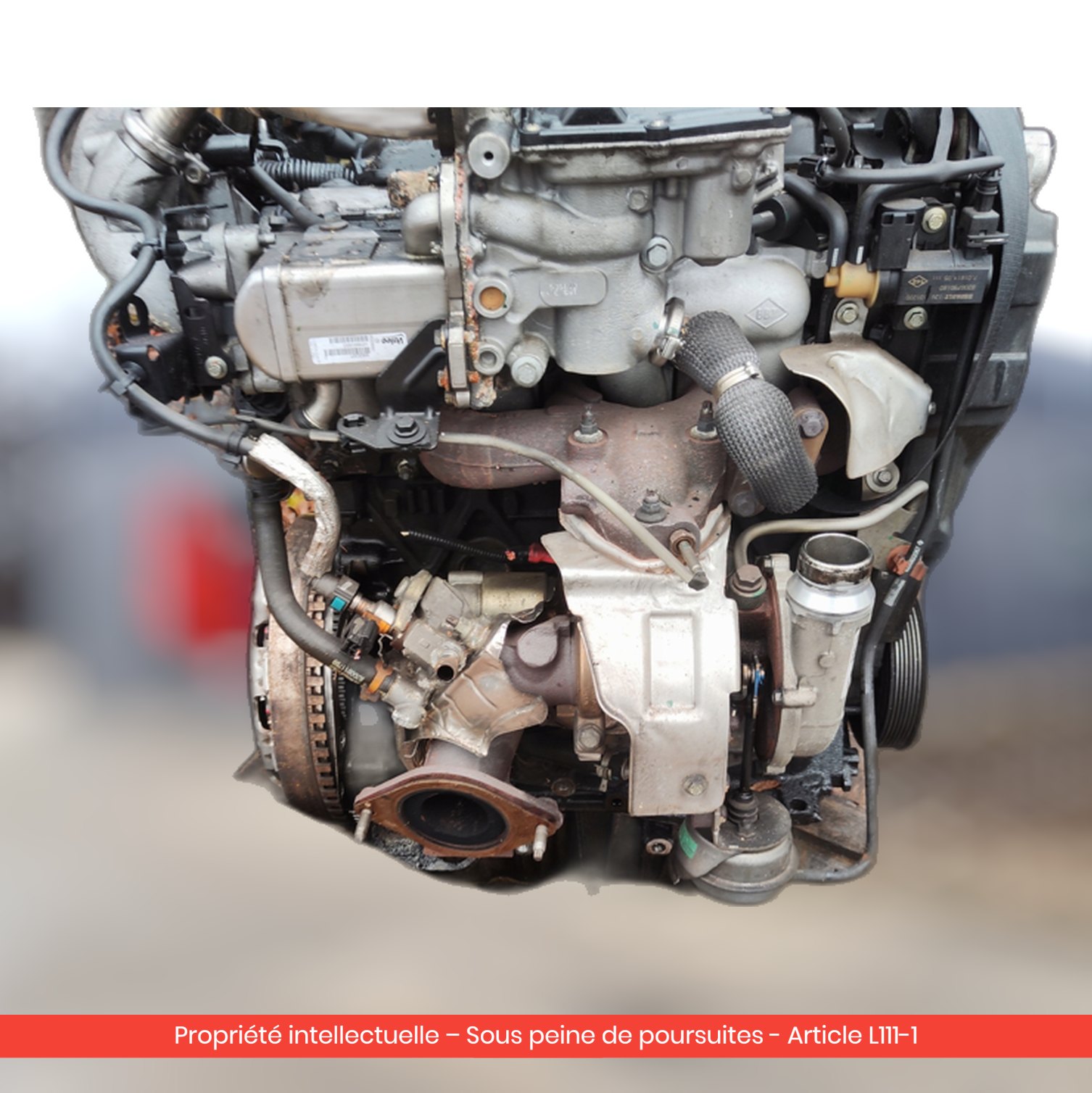 Moteur Renault Scenic III / Megane III F9QN870 — occasion — vue 3