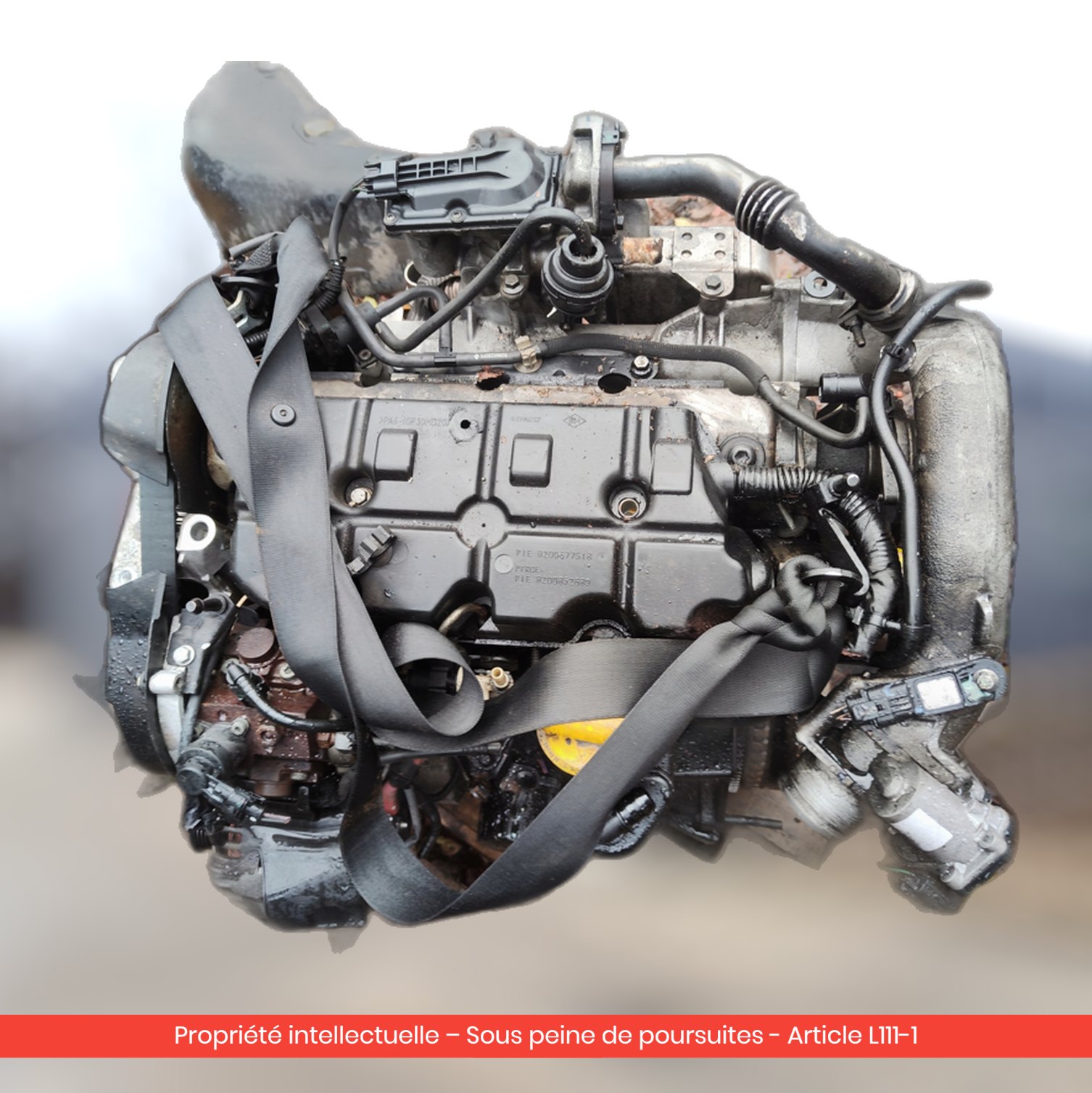Moteur Renault Scenic III / Megane III F9QN870 — occasion — vue 4