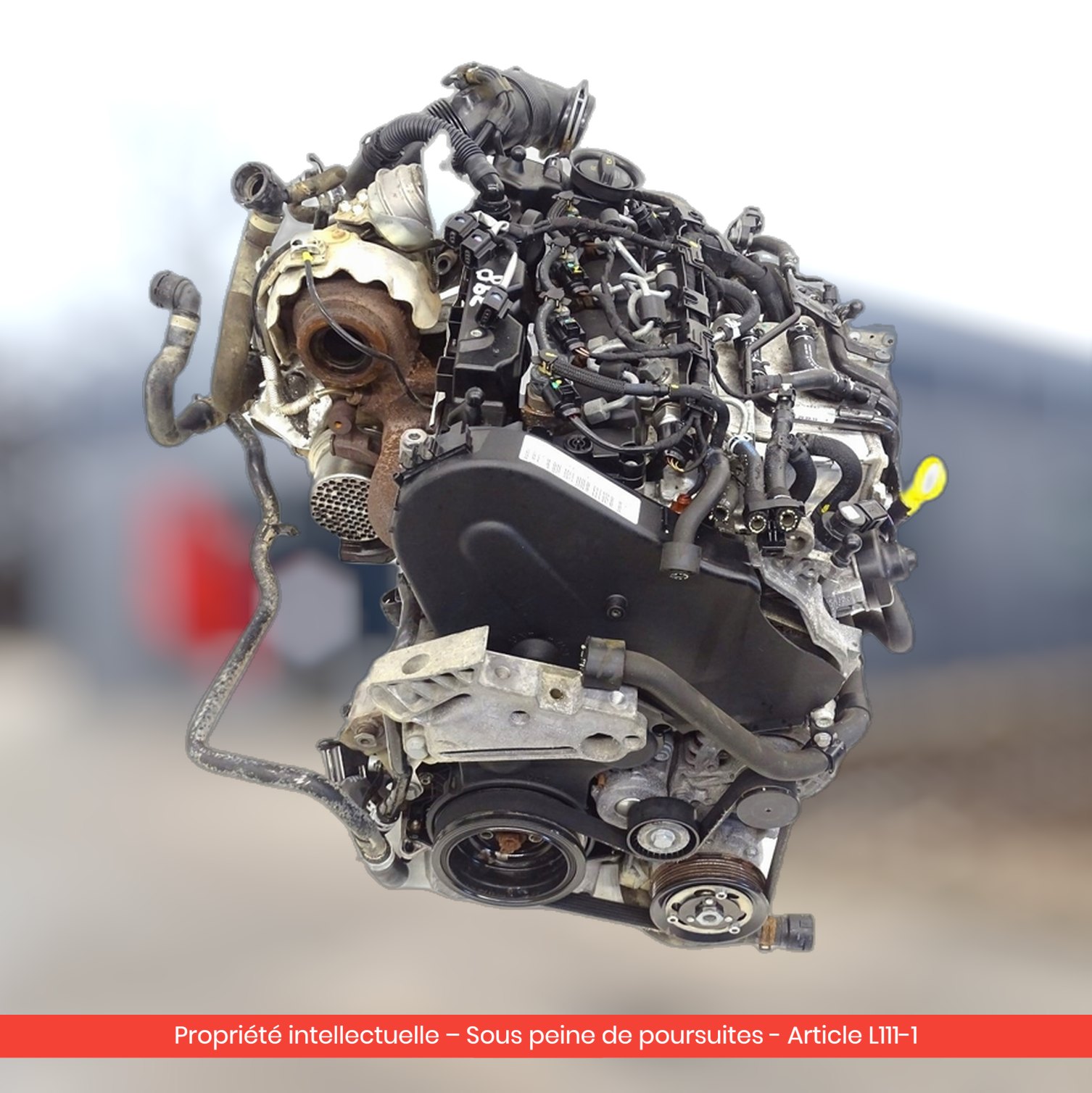 Moteur Audi A3 / Volkswagen Touran / Golf VII CRKB — occasion — vue 3