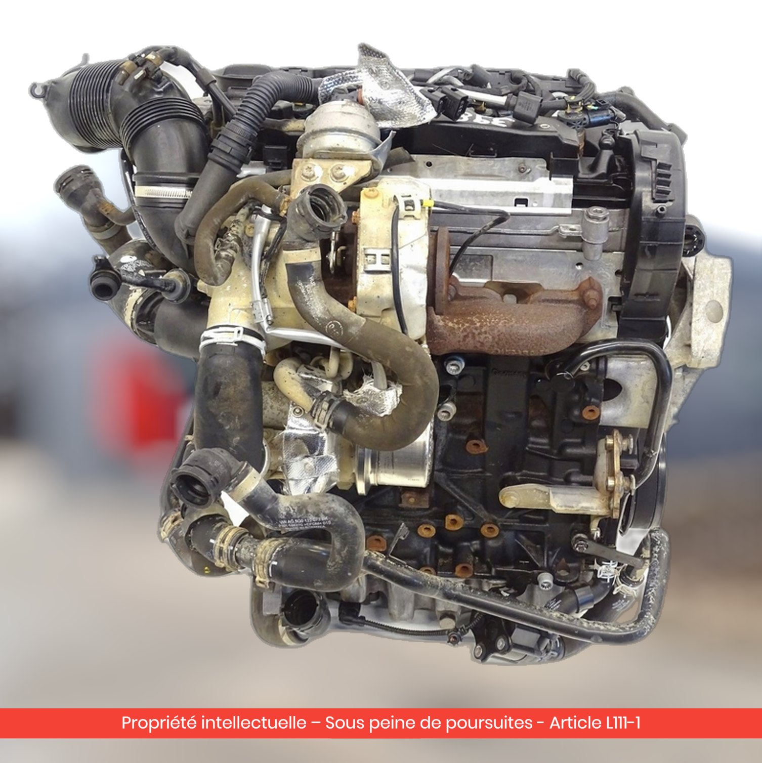 Moteur Audi A3 / Volkswagen Touran / Golf VII CRKB — occasion — vue 4