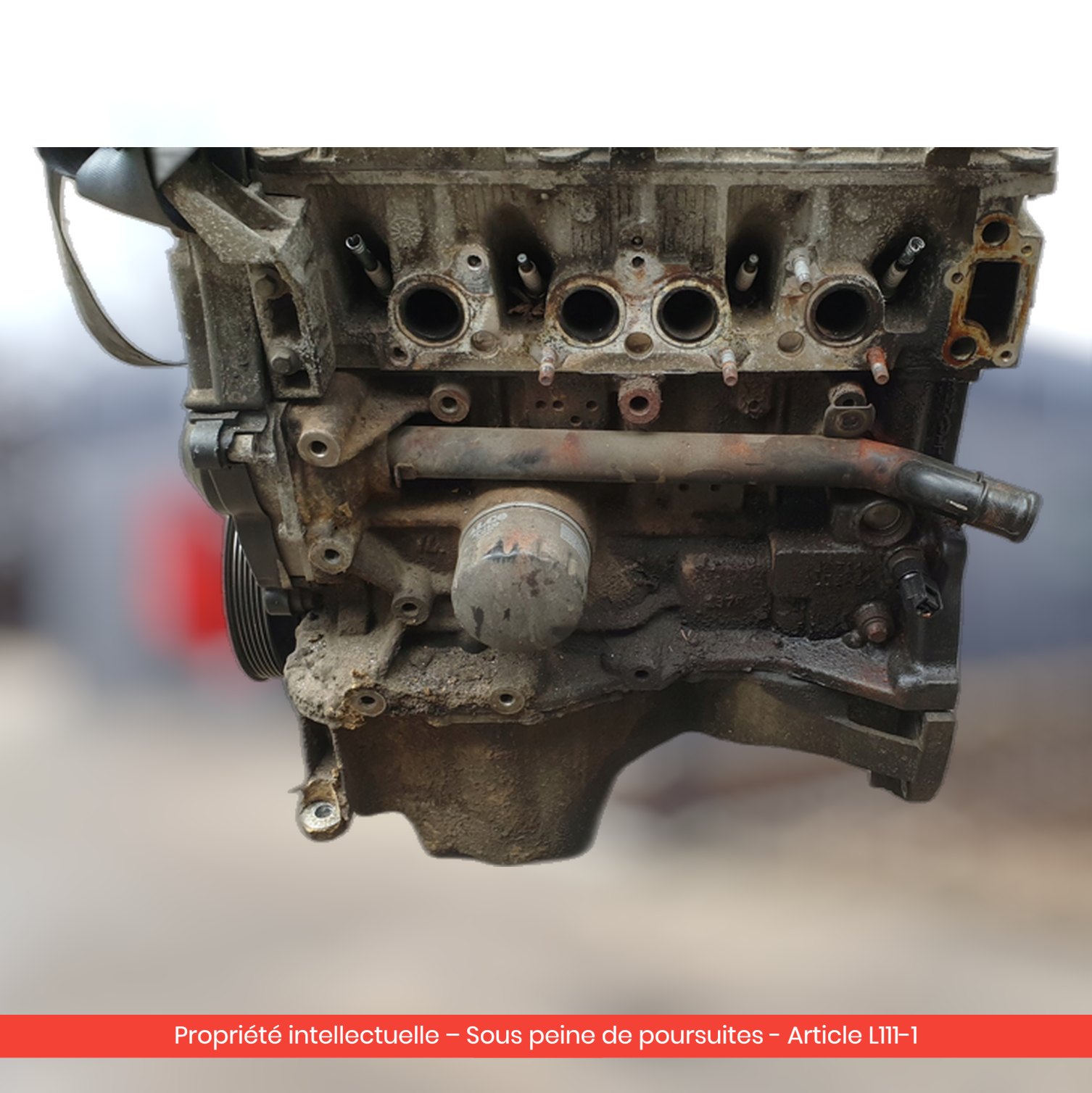 Moteur Dacia Sandero / Logan K7JA714 — occasion — vue 3