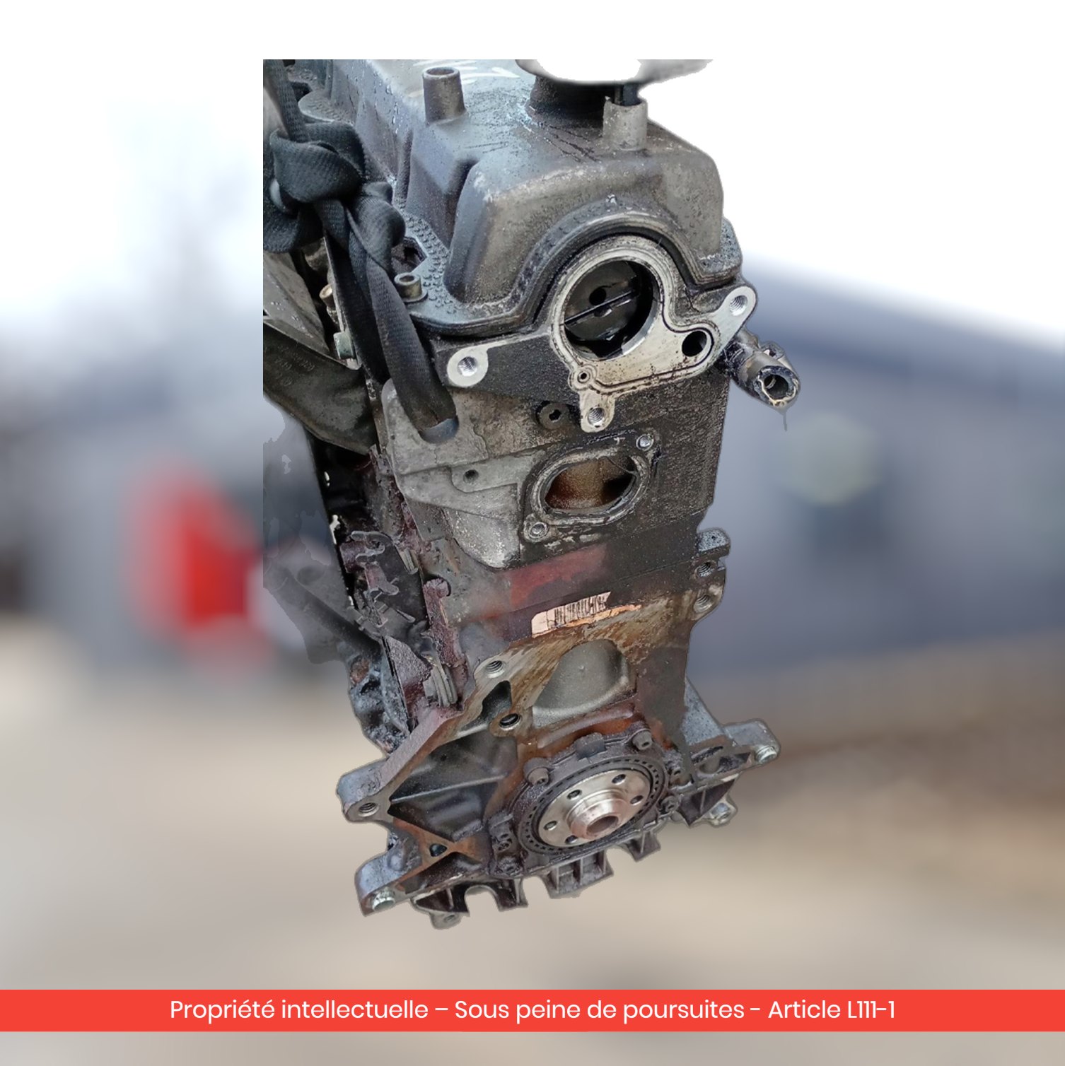 Moteur Seat Ibiza / Škoda Fabia / Volkswagen Polo ASY — occasion — vue 4