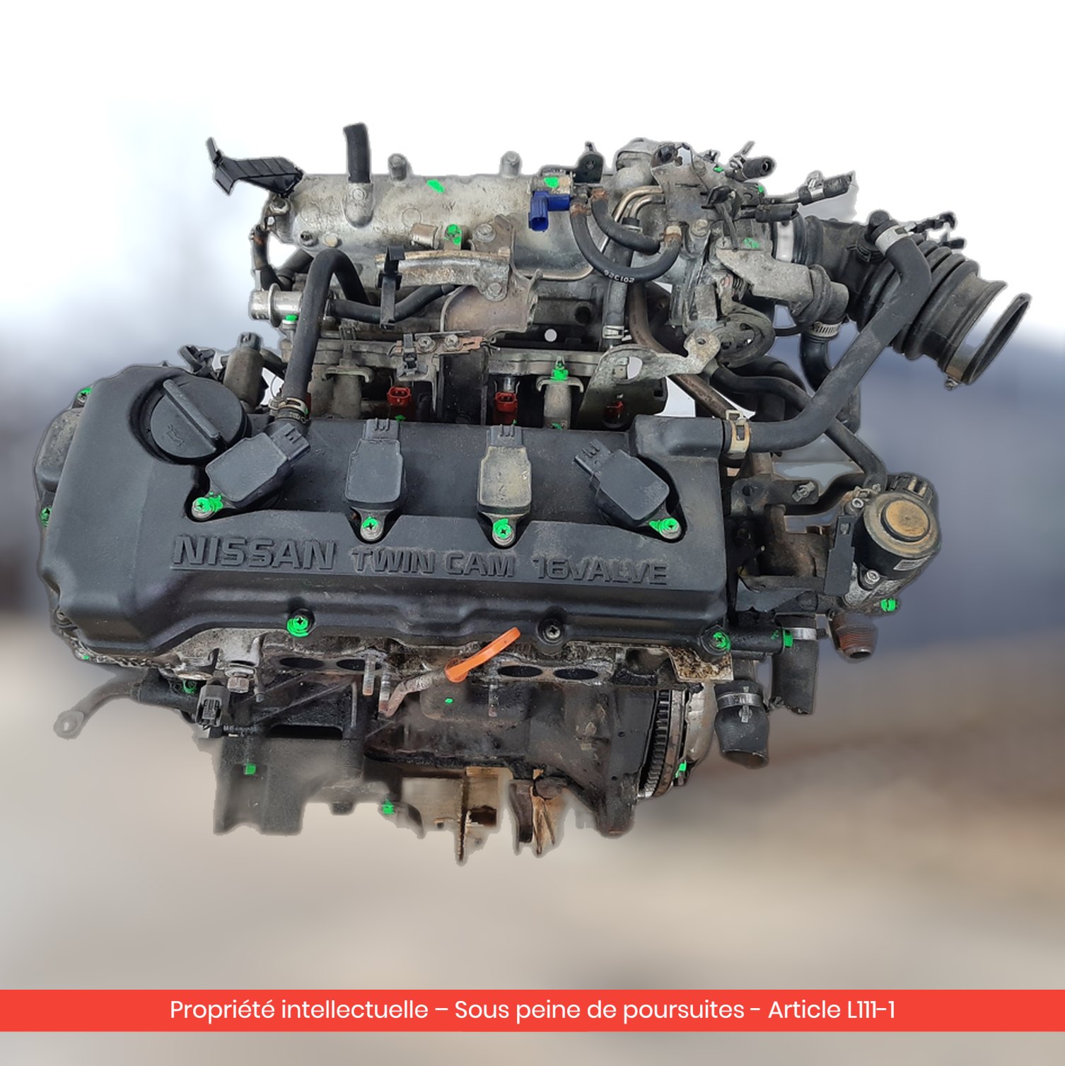 Moteur Nissan Almera / Almera Tino QG18DE — occasion — vue 3