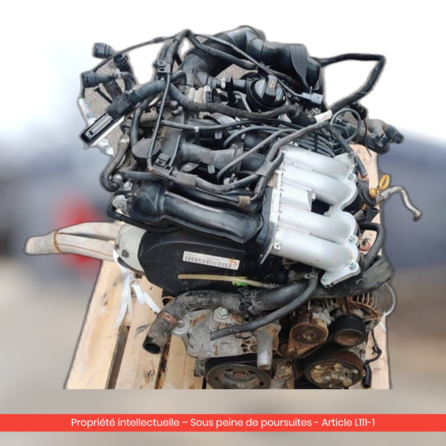 Moteur Audi A3 / Seat Leon APG — occasion — vue 3