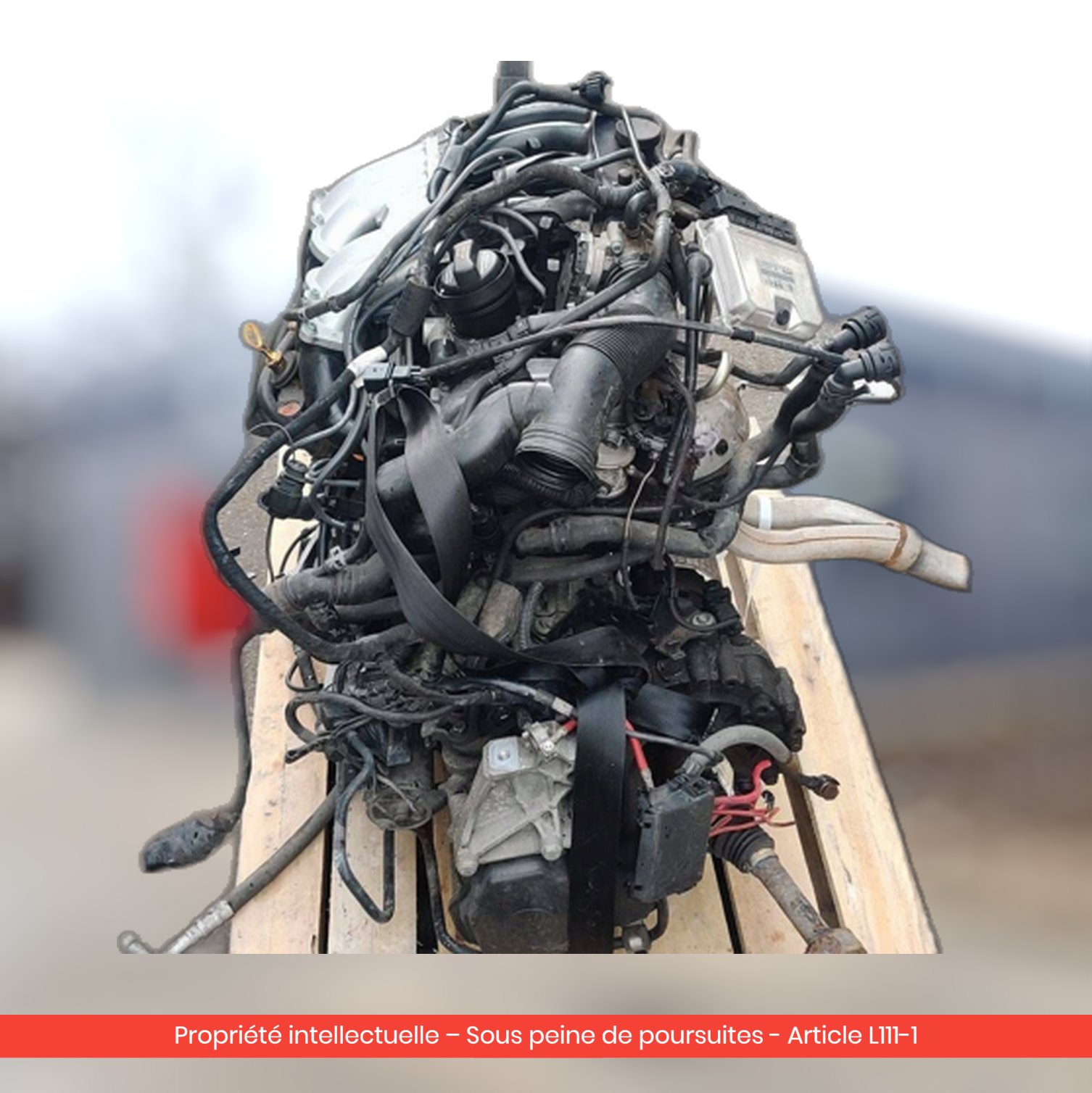 Moteur Audi A3 / Seat Leon APG — occasion — vue 4