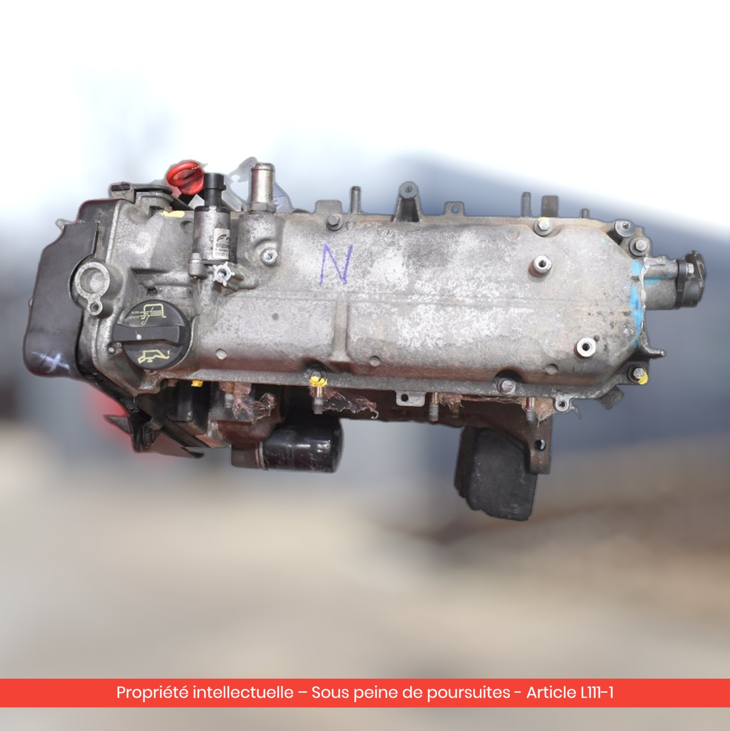 Moteur Fiat Panda III / 500 169A4000-E6D — occasion — vue 2