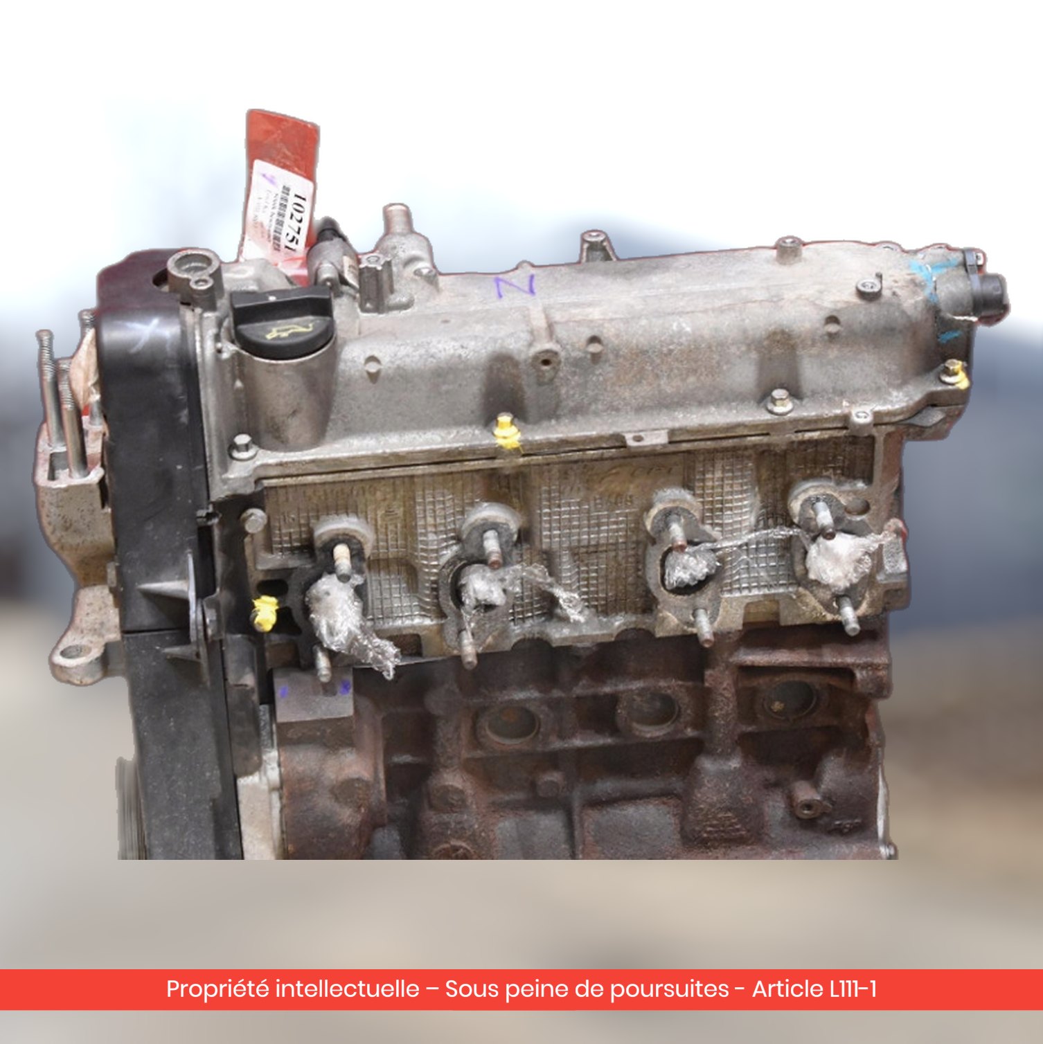 Moteur Fiat Panda III / 500 169A4000-E6D — occasion — vue 3