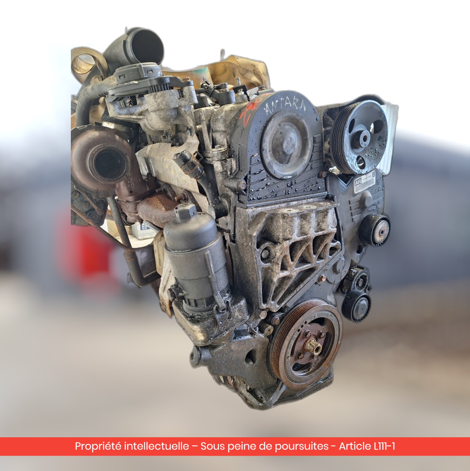 Moteur Opel Antara Z20DMH — occasion — vue 4