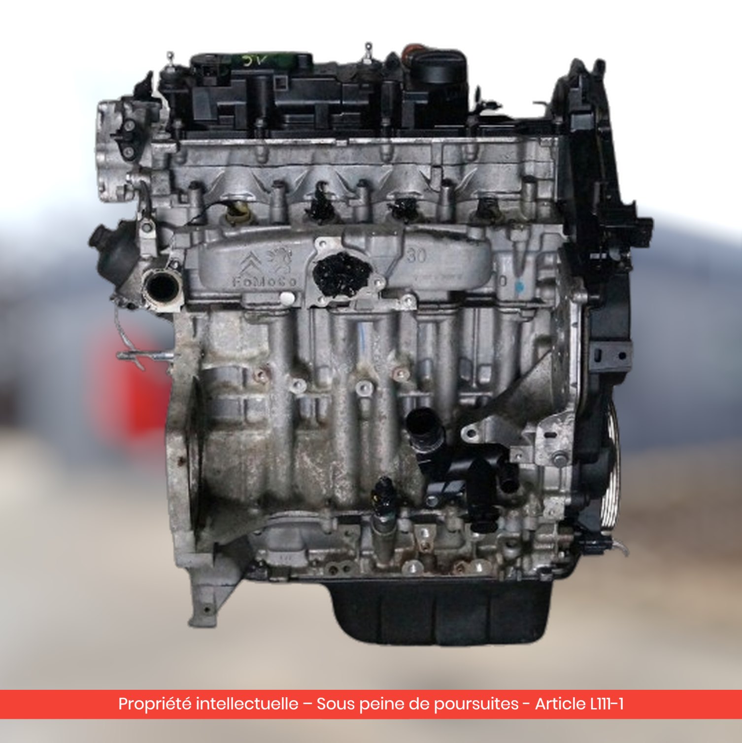 Moteur Peugeot 607 / 607 II 4HX-607 — occasion — vue 1